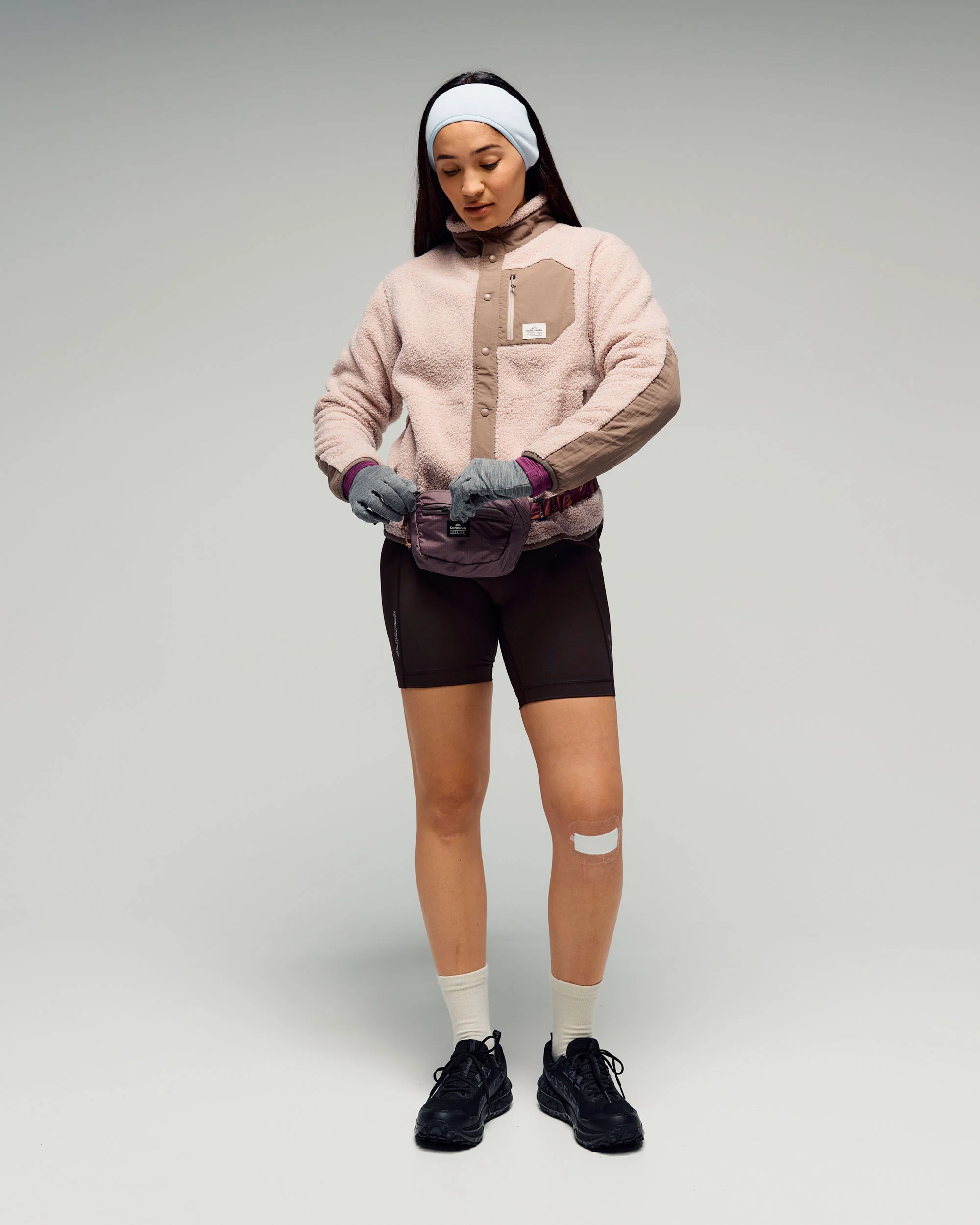 Co-Z High Pile Women's Jacket v3 -  Light Taupe/Taupe - Image 2