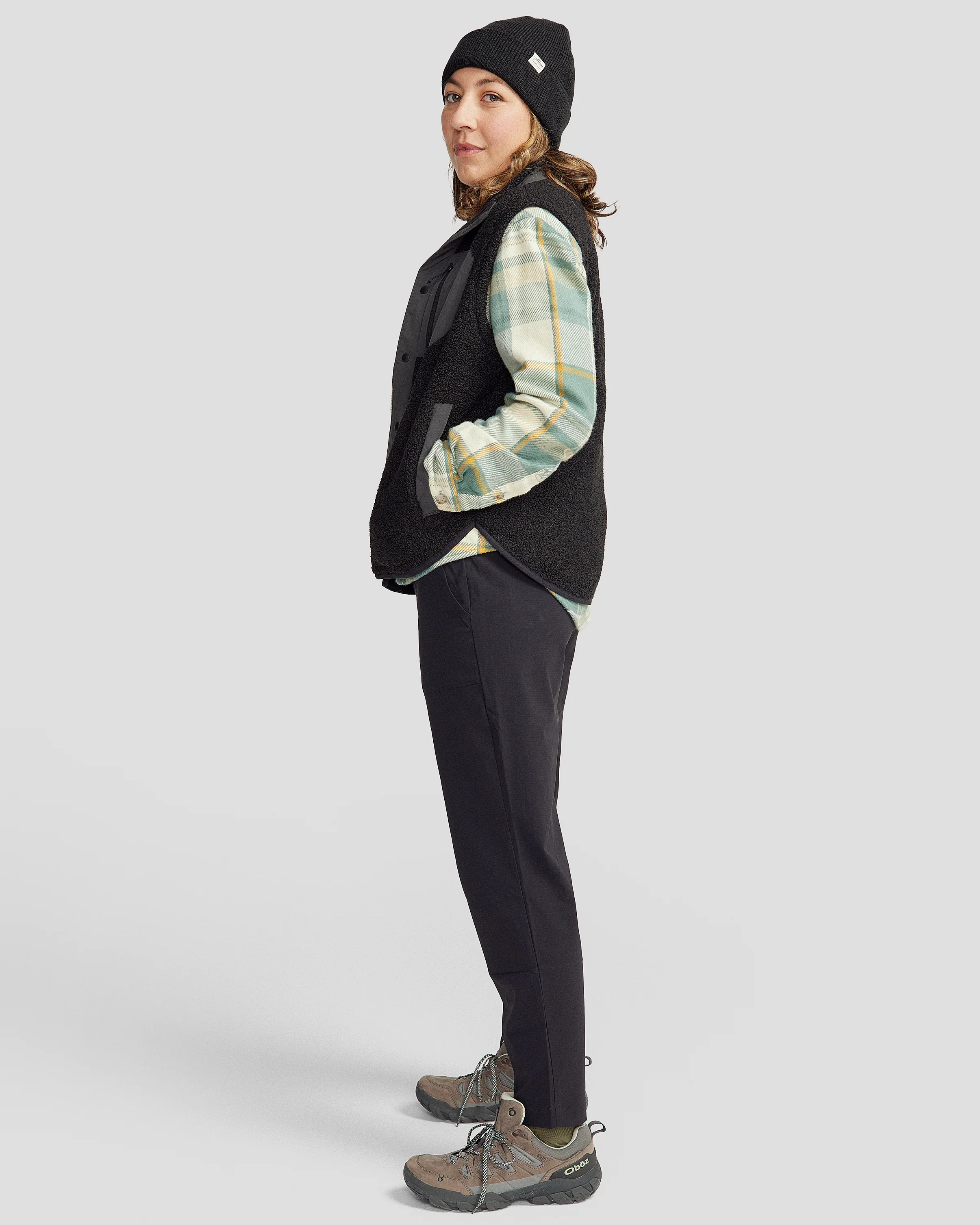 Women's Co-Z High Pile Vest - Black Stingray - Image 3