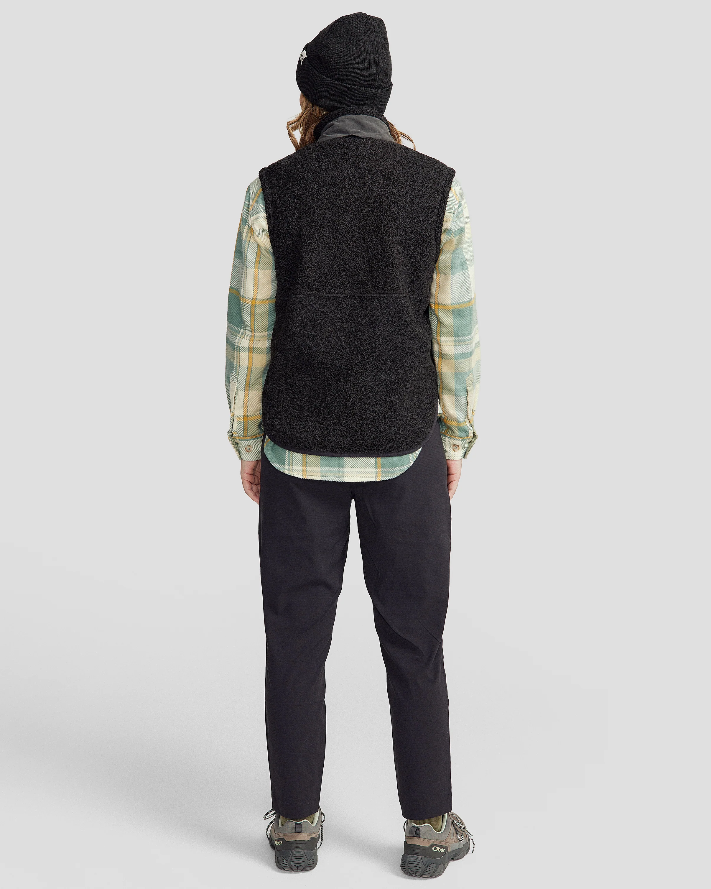 Women's Co-Z High Pile Vest - Black Stingray - Image 4