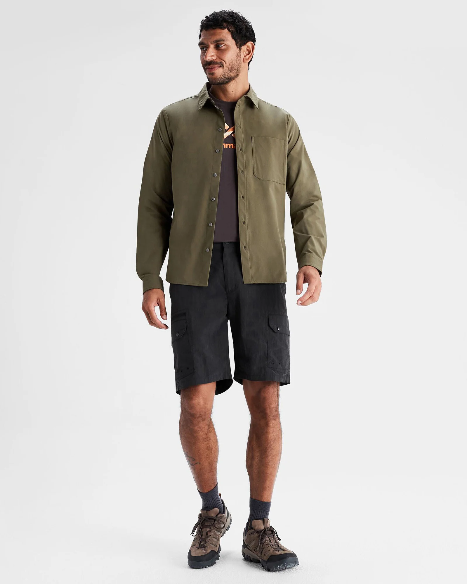 Men's Corsair Long Sleeve Shirt - Light Moss - Image 2