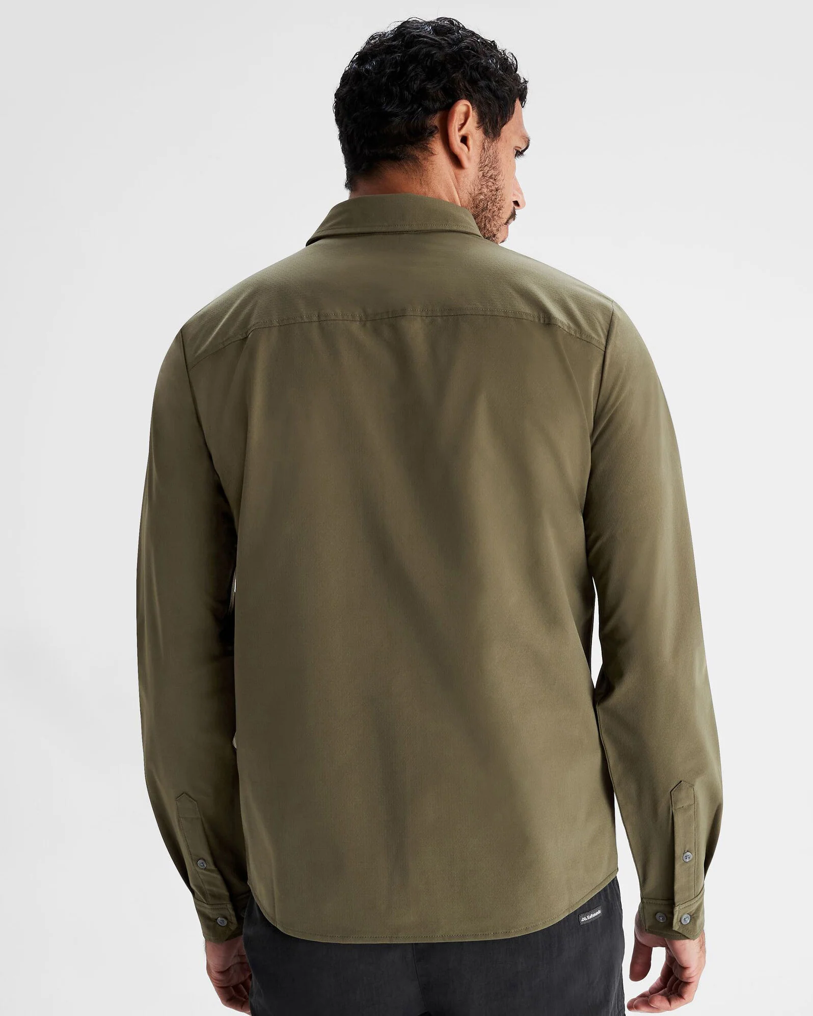 Men's Corsair Long Sleeve Shirt - Light Moss - Image 4
