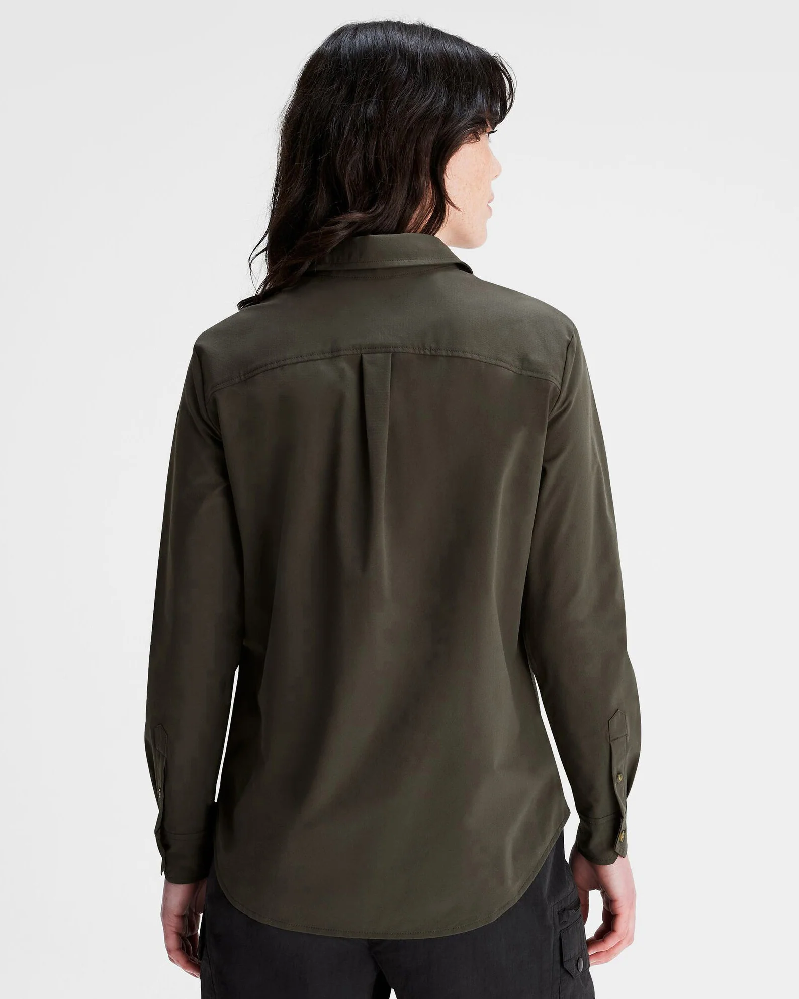 Women's Corsair Long Sleeve Shirt - Dark Moss - Image 4