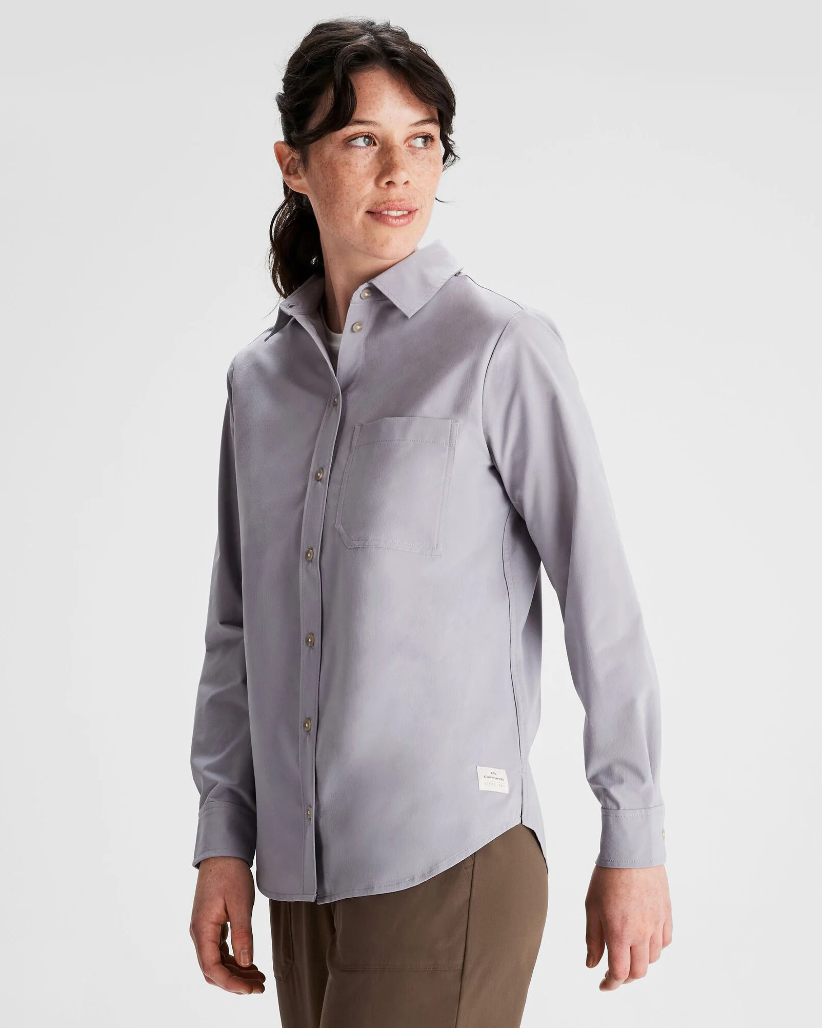 Women's Corsair Long Sleeve Shirt - Light Haze - Image 3