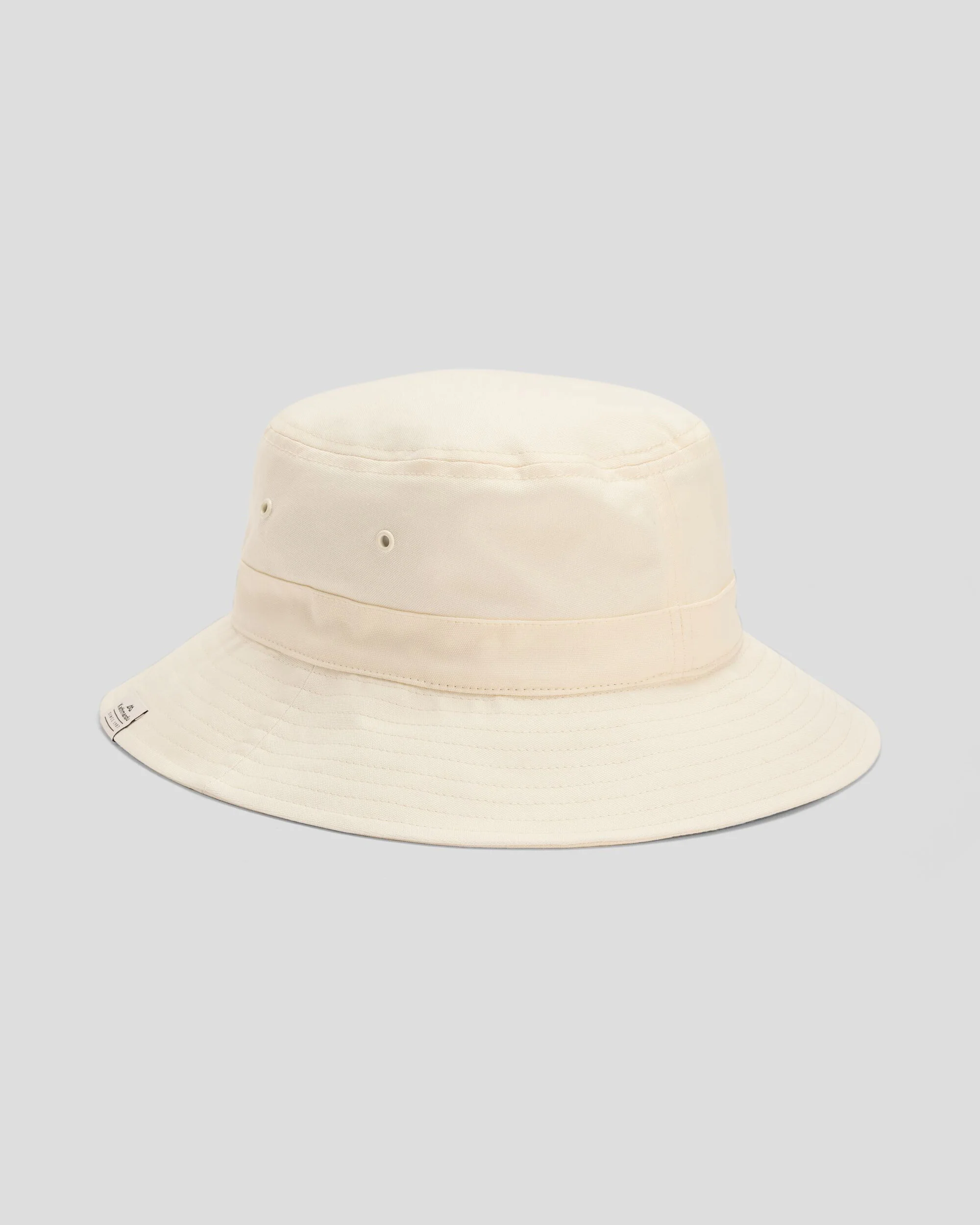 Cotton Canvas Bucket Hat - Natural - Image 3