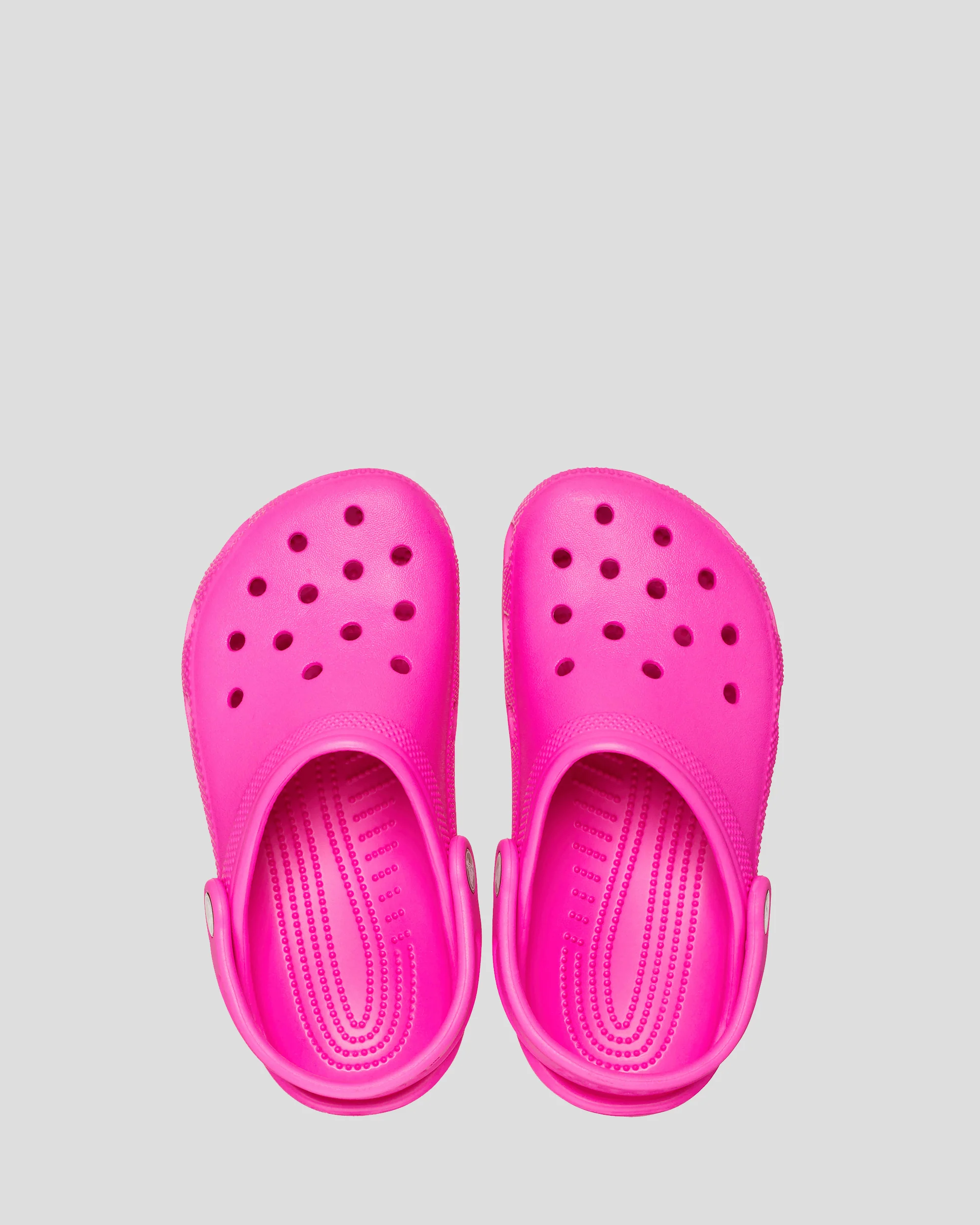 Kids Classic Clog Crocs  - Pink Crush - Image 2