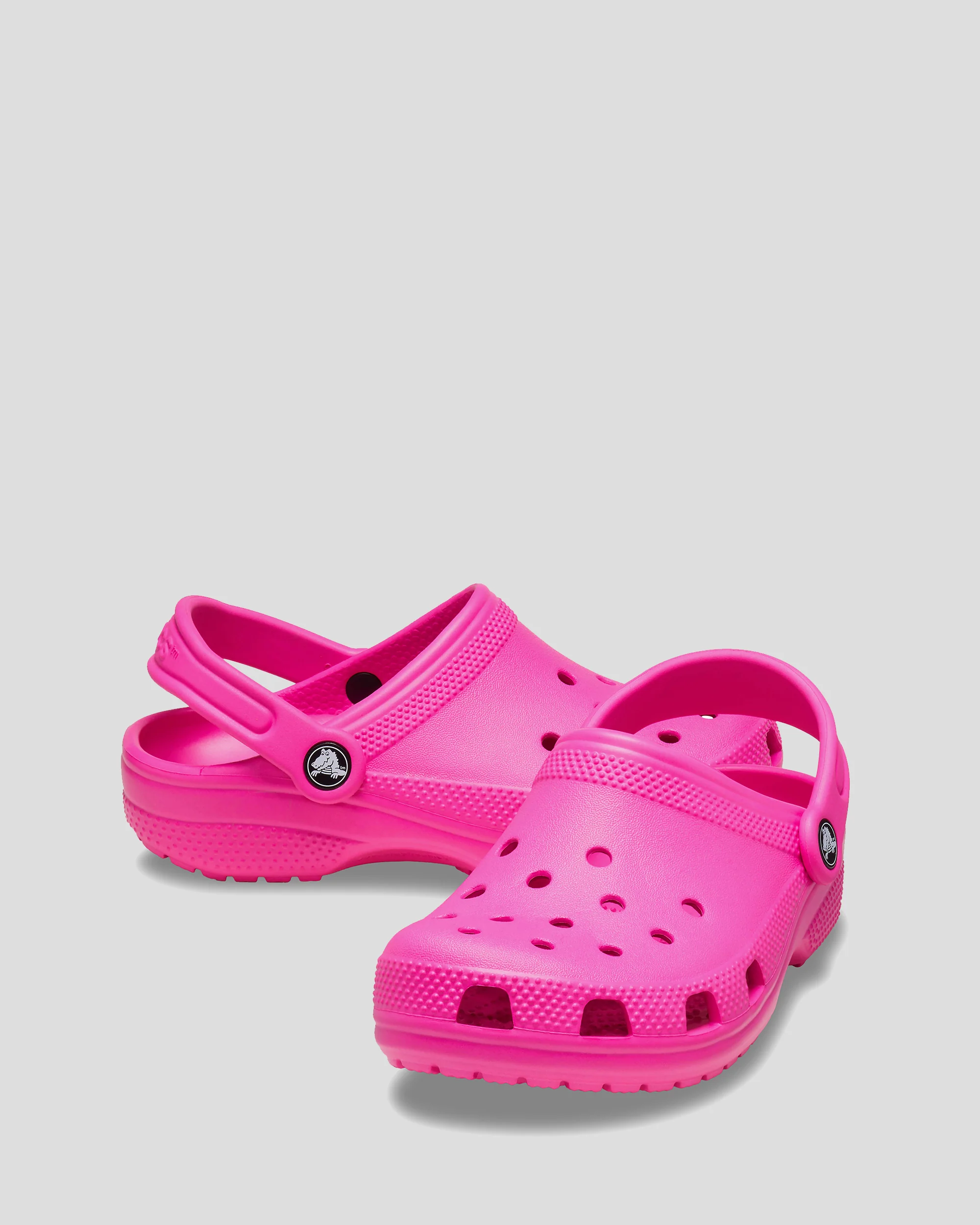 Kids Classic Clog Crocs  - Pink Crush - Image 3