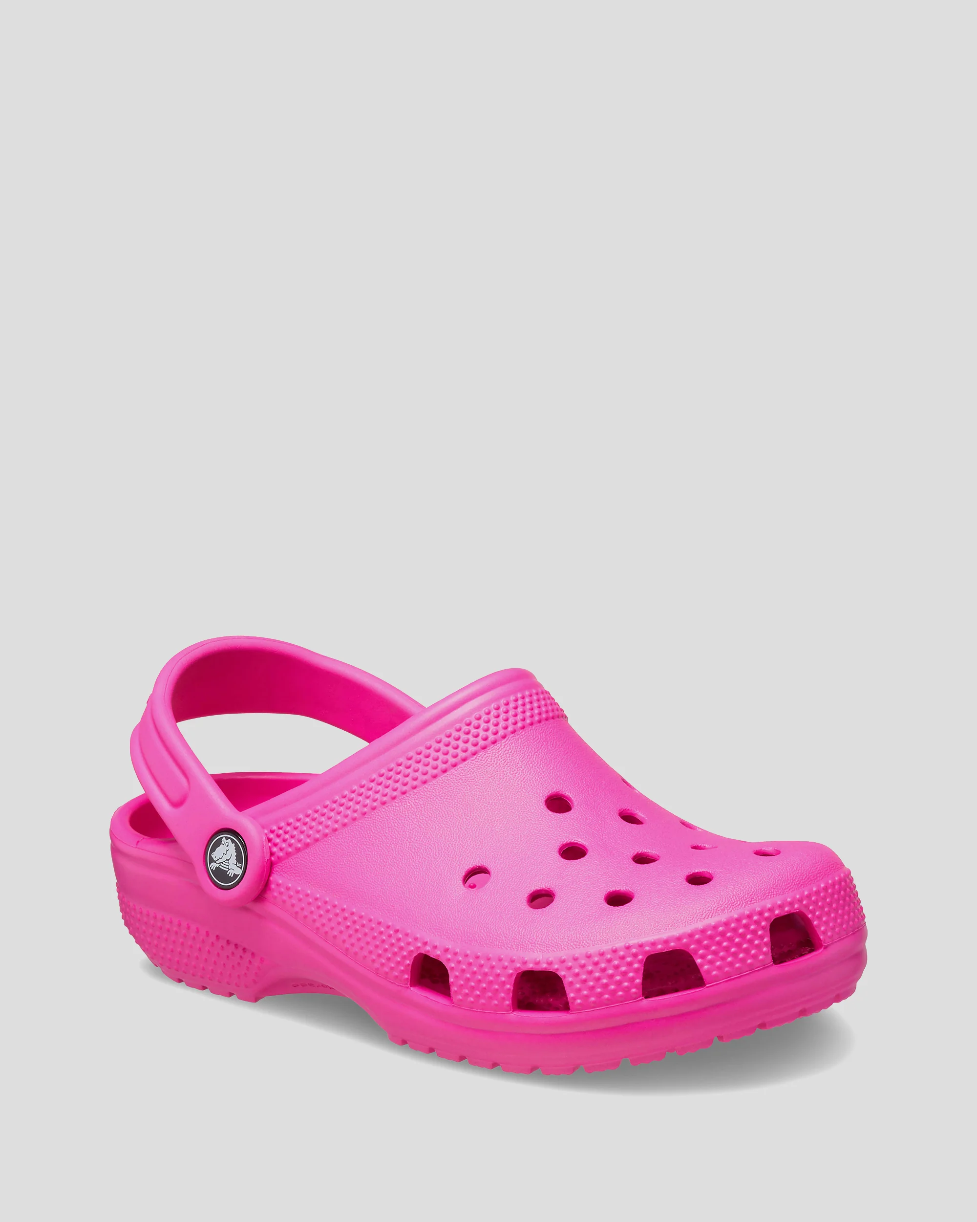 Kids Classic Clog Crocs  - Pink Crush - Image 4