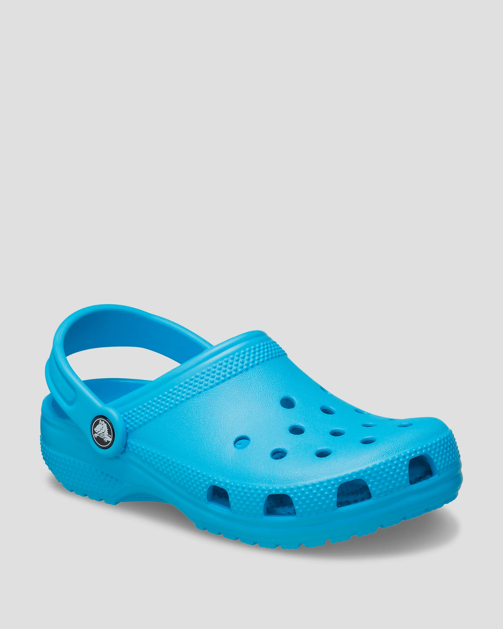 Kids Classic Clog Crocs  - Venetian Blue - Image 2