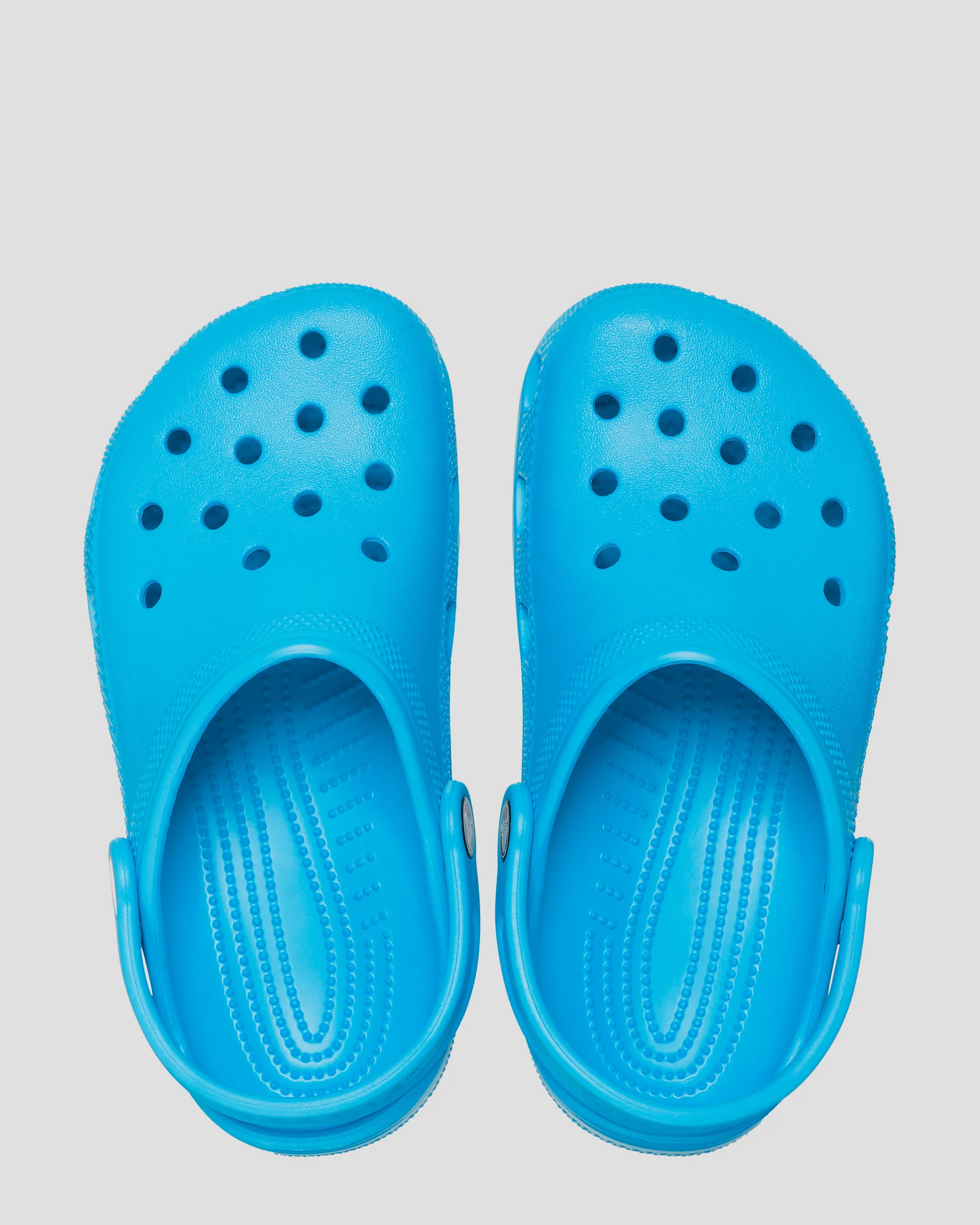 Kids Classic Clog Crocs  - Venetian Blue - Image 3