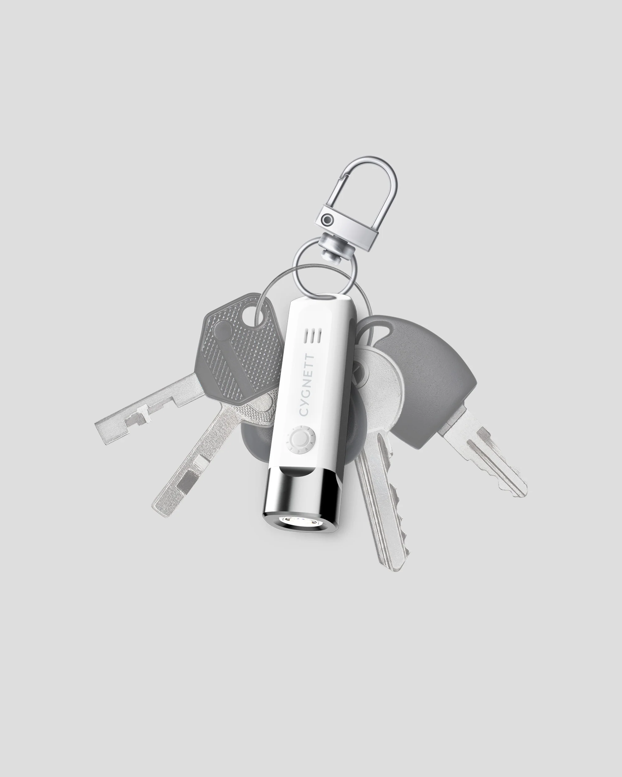 Cygnett Omni Pendant with FindMy (Google & Apple) - White - Image 2