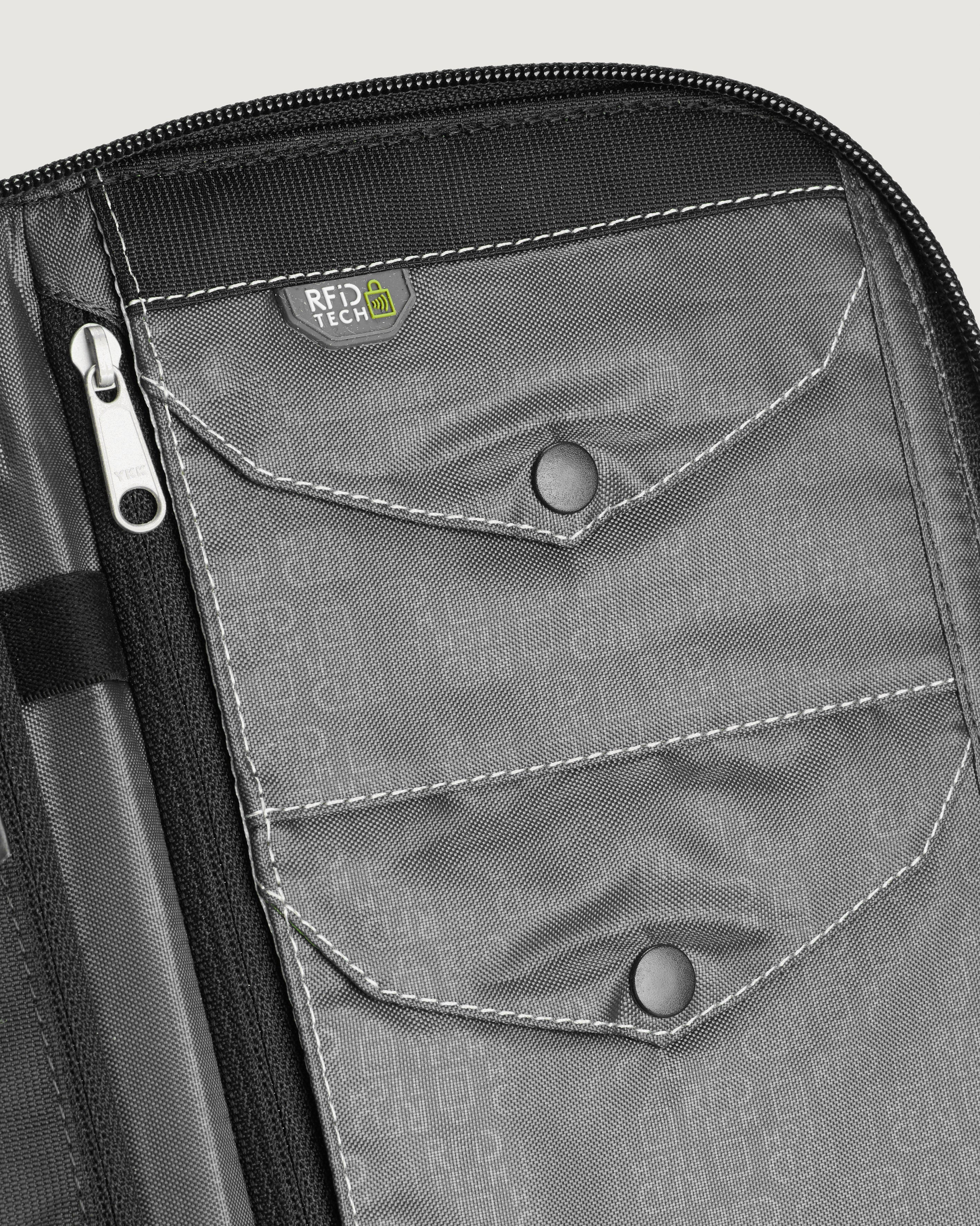 Large Departure RFIDtech Wallet - Black - Image 3