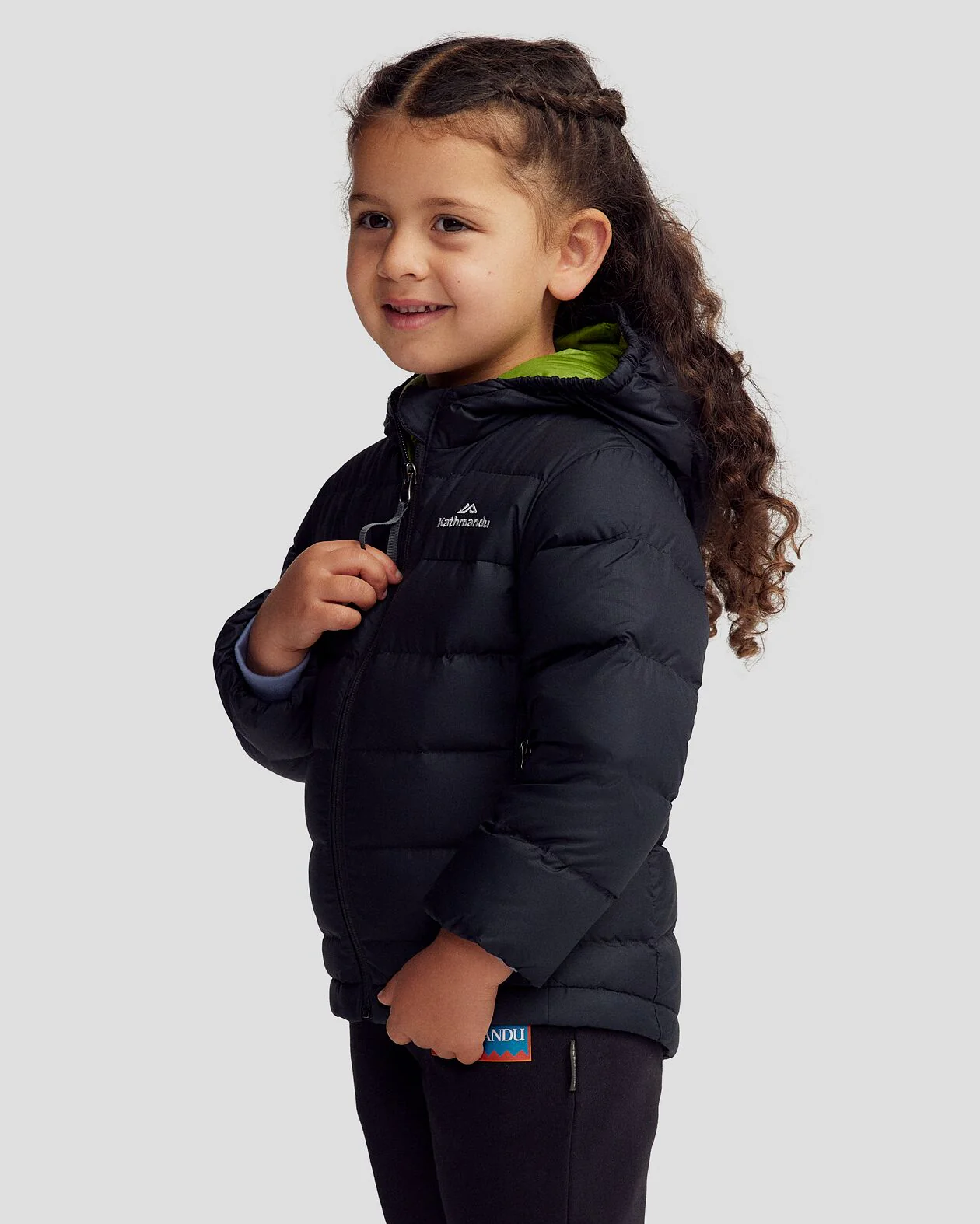 Kids' Epiq Down Jacket - Black - Image 3