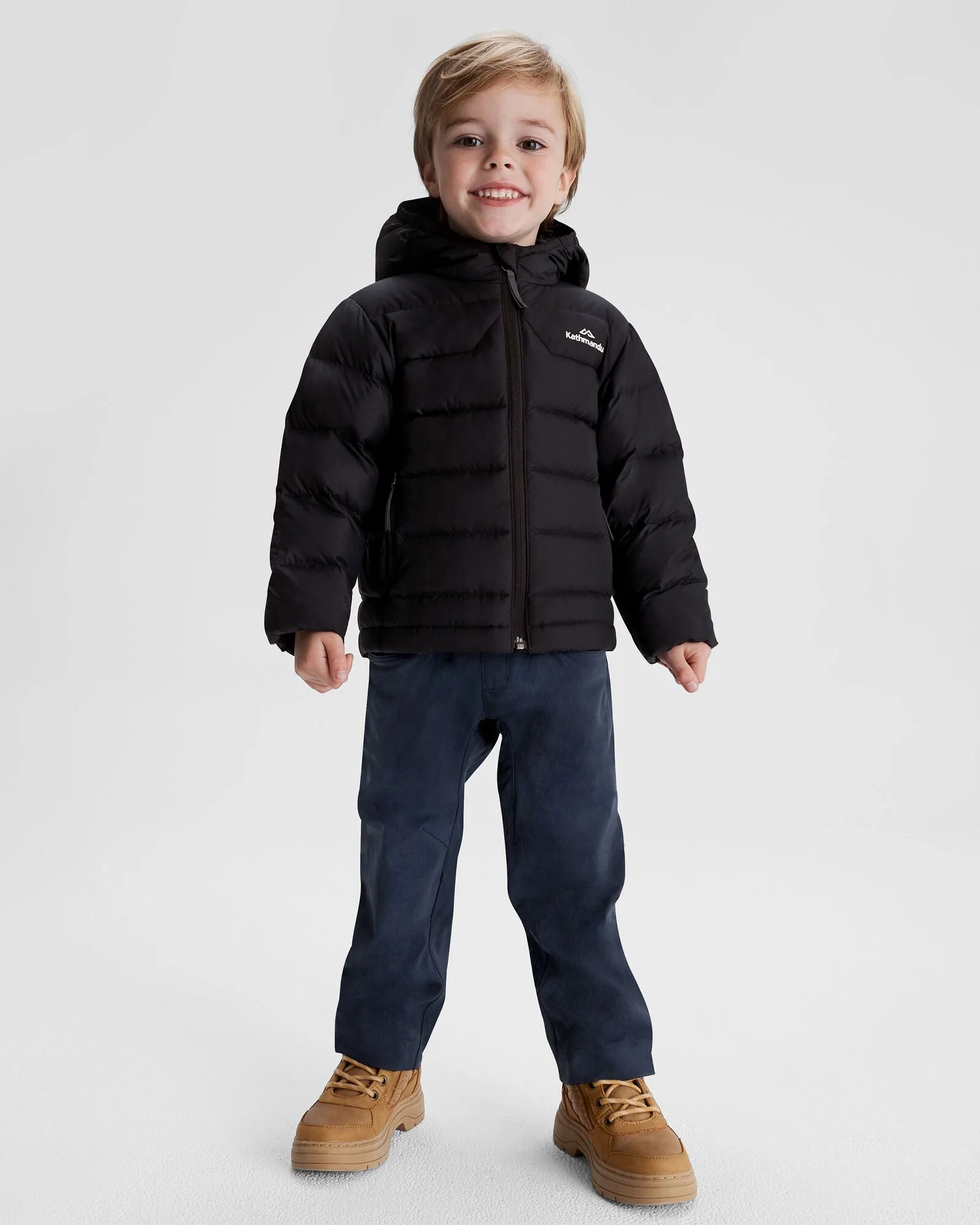 Kids' Epiq Down Jacket - Black/Black - Image 2