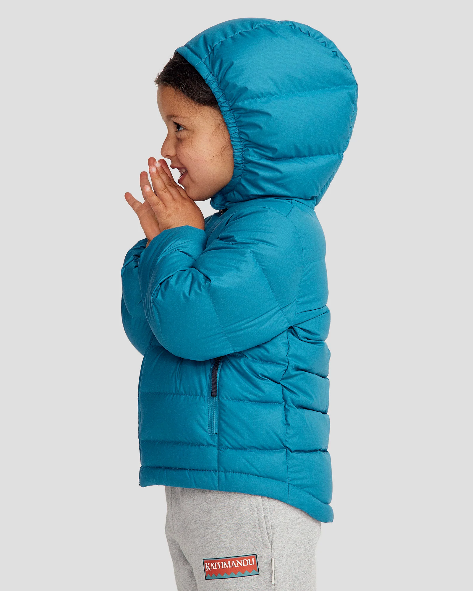 Kids' Epiq Down Jacket - Dark Eddy - Image 3
