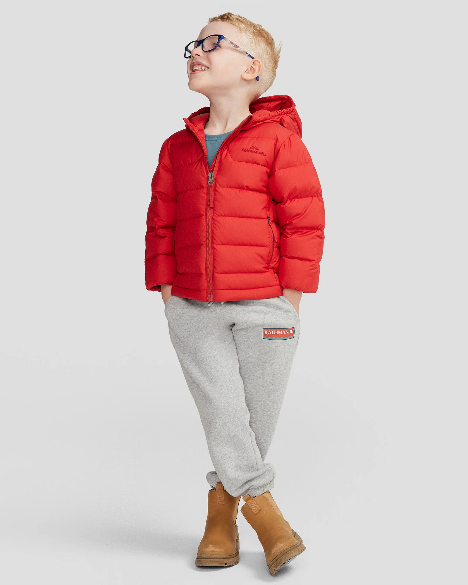 Kids' Epiq Down Jacket - Spicy Chilli Pepper - Image 2