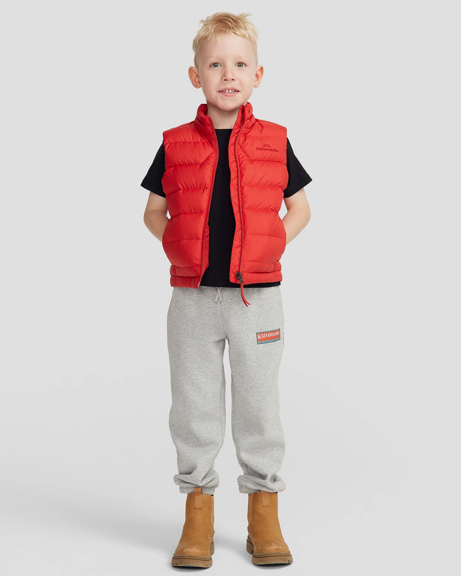 Kids' Epiq Down Vest - Spicy Chilli Pepper - Image 2