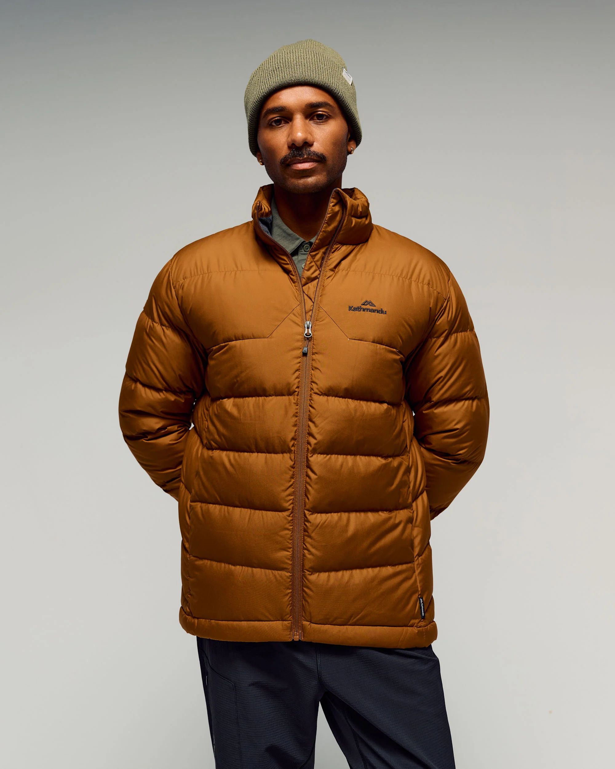Men's Epiq Down Jacket -  Bark - Image 2