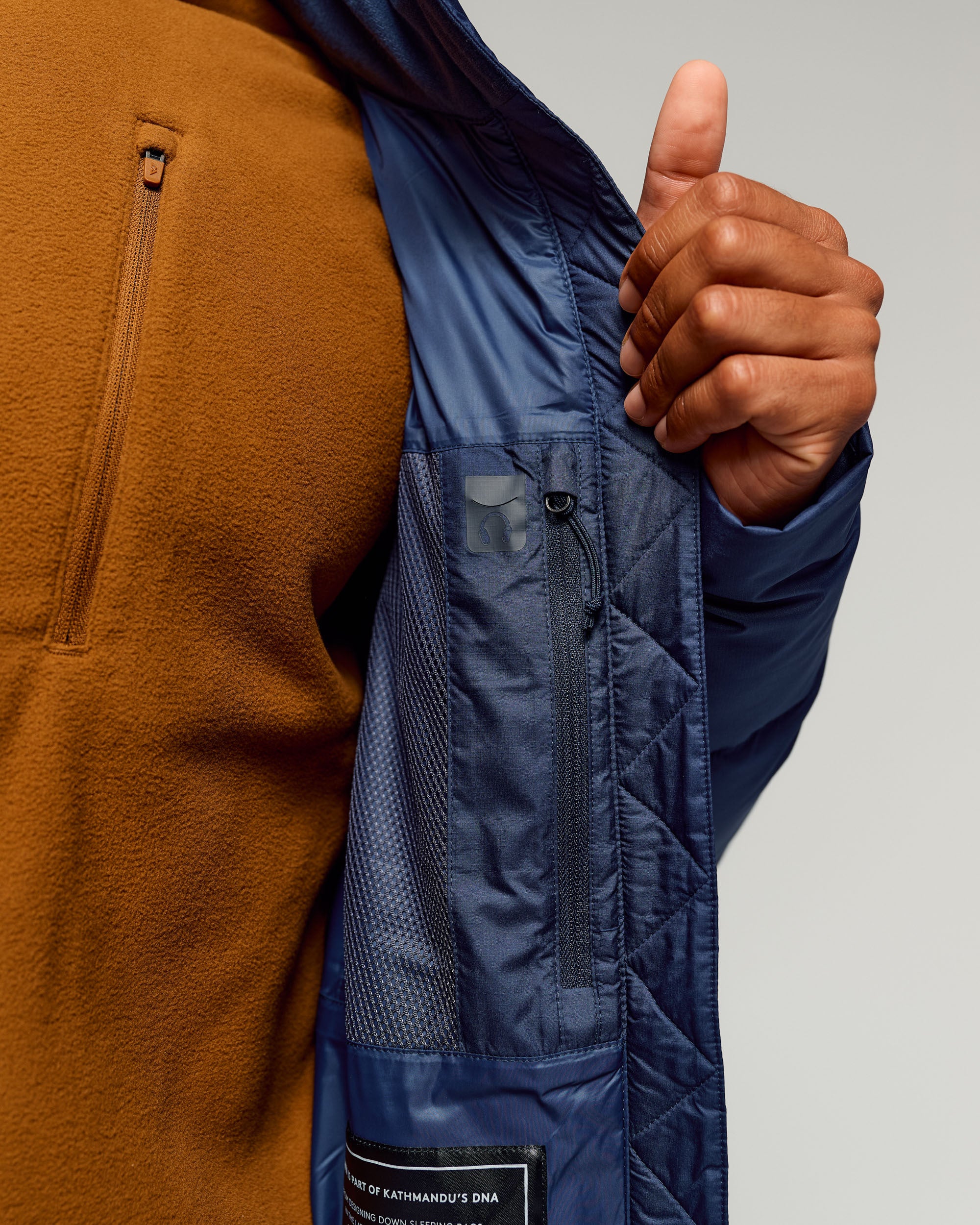 Men's Epiq Down Jacket -  Classic Navy - Image 4