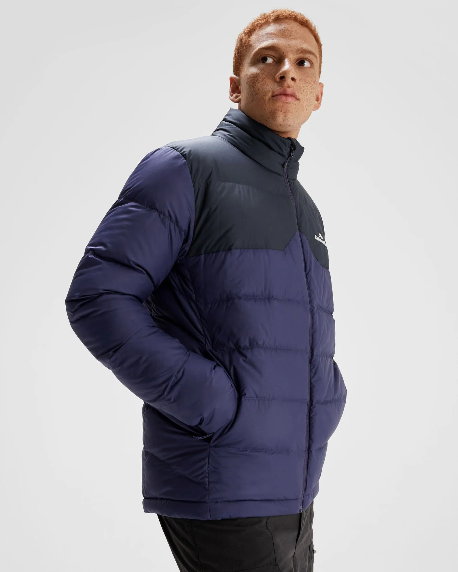 Men's Epiq Down Jacket - Dark Horizon/Meteor - Image 3