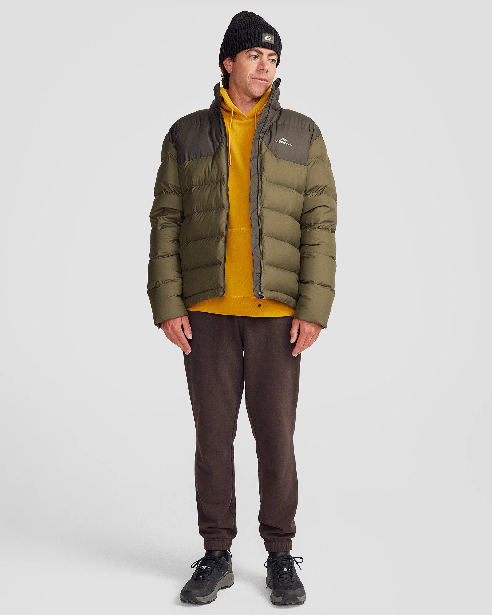 Men's Epiq Down Jacket - Dark Moss/Light Moss - Image 2