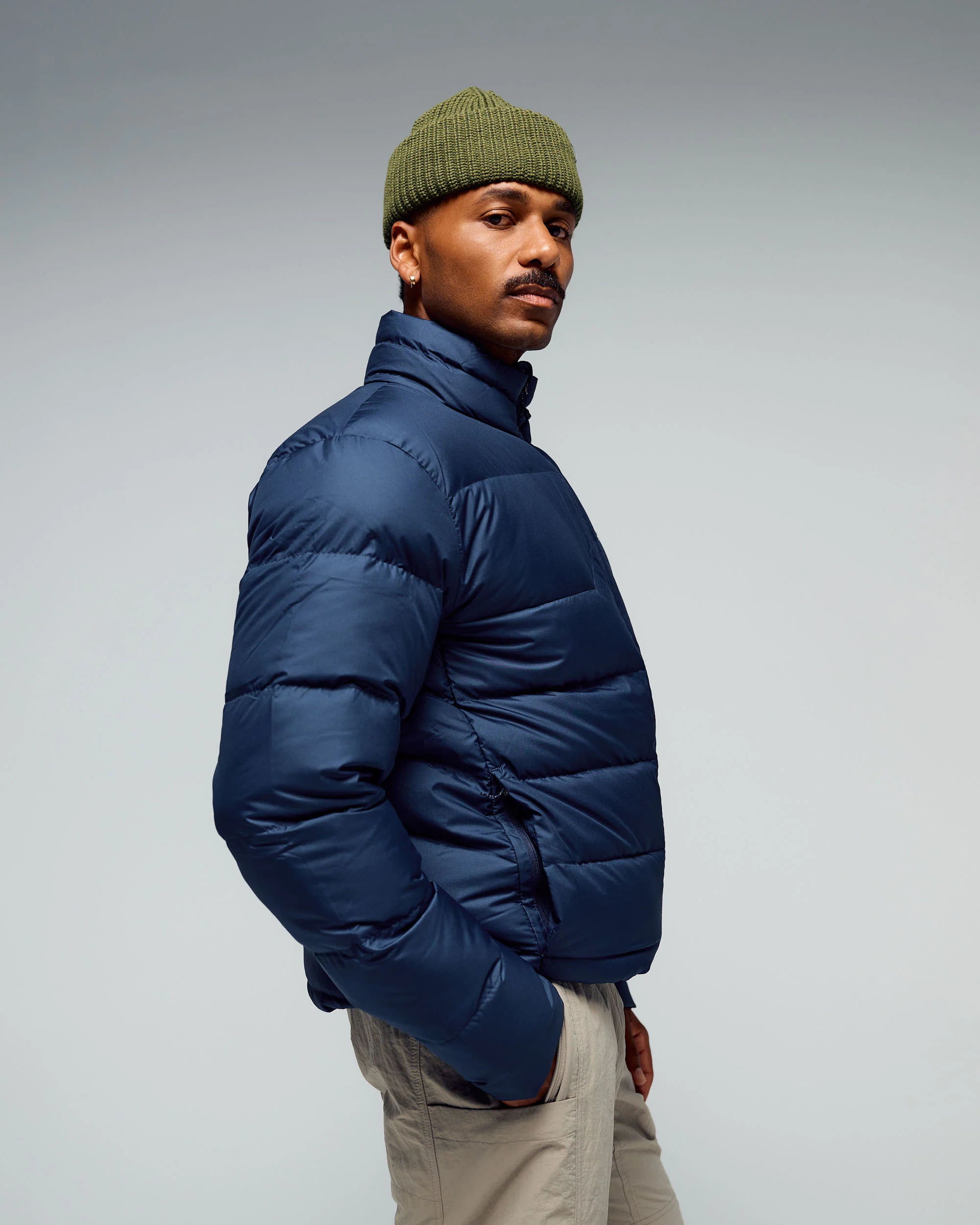 Men's Epiq Down Jacket - Midnight Navy - Image 3