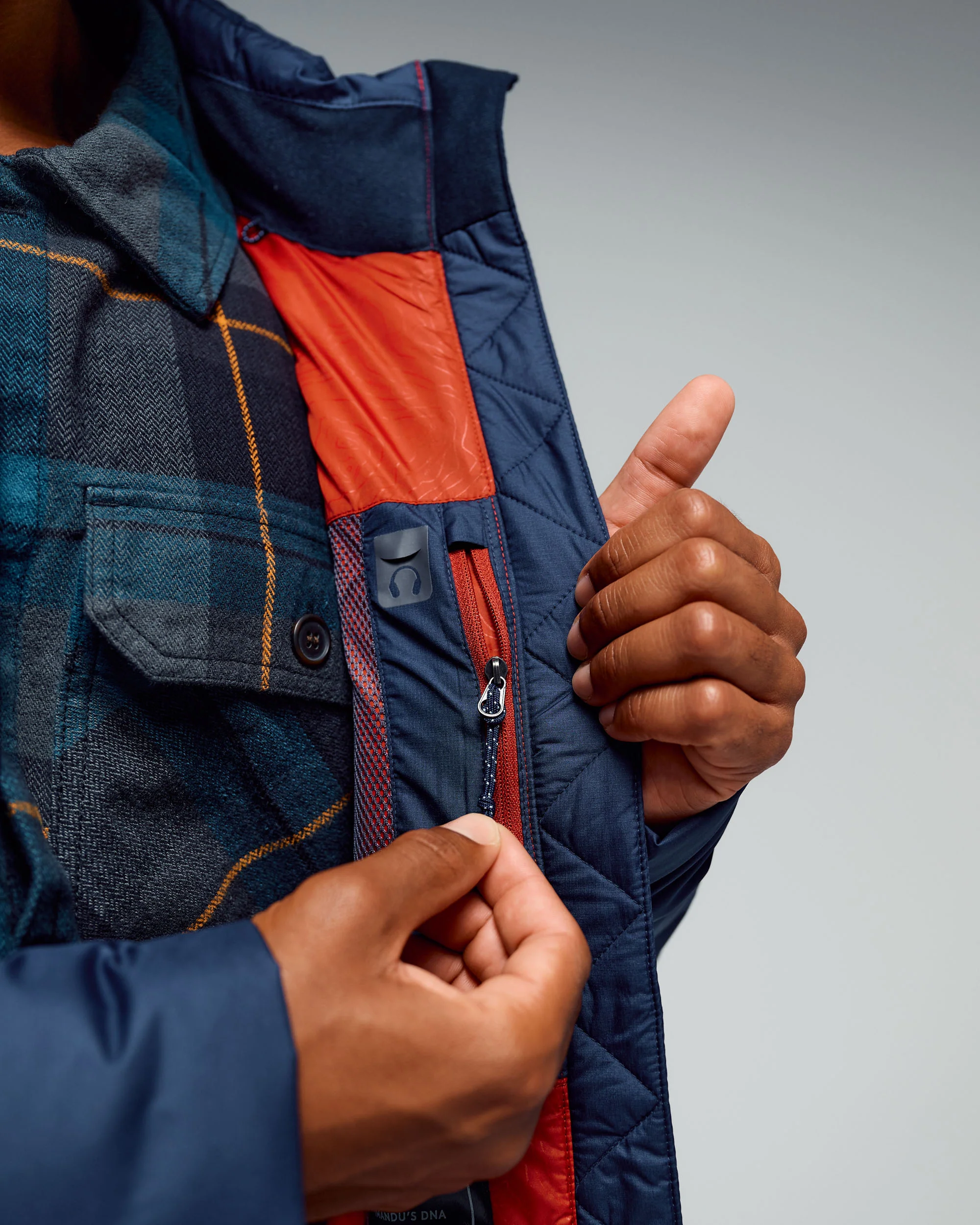 Men's Epiq Down Jacket - Midnight Navy - Image 5