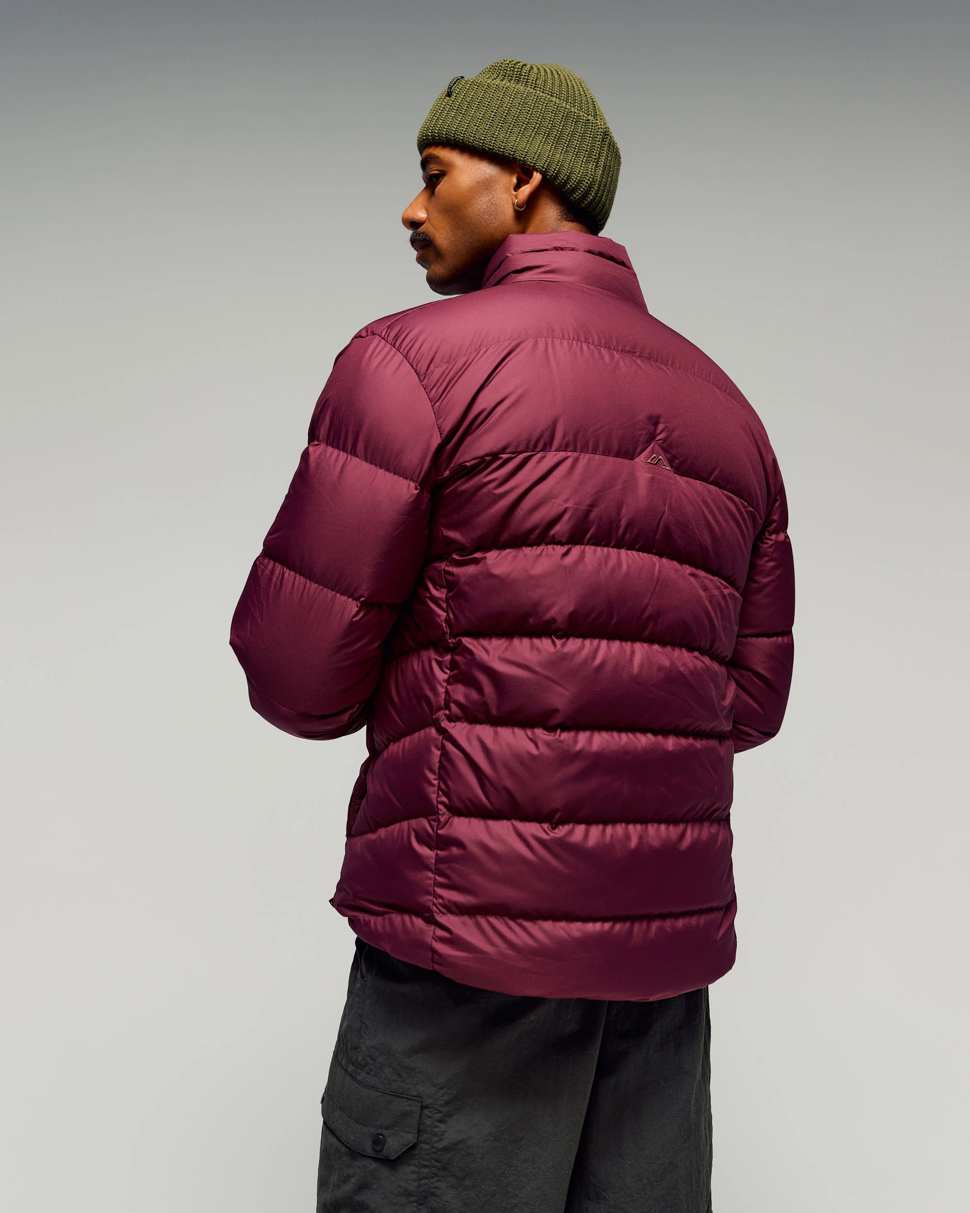Men's Epiq Down Jacket -  Mulberry - Image 5