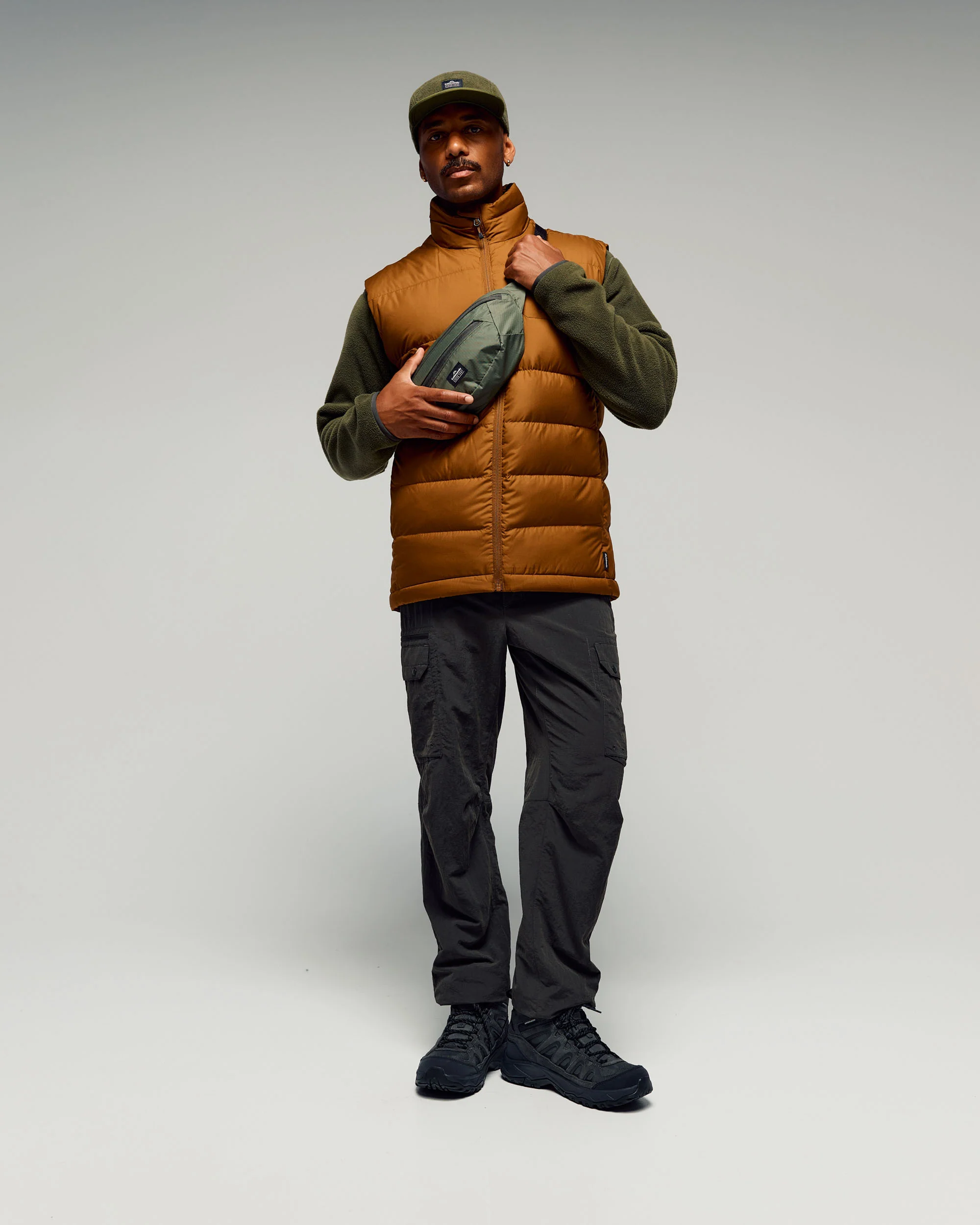Men's Epiq Down Vest -  Bark - Image 2