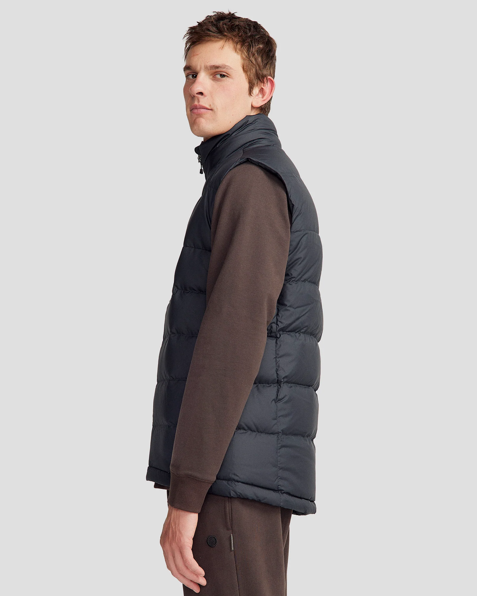 Men's Epiq Down Vest - Black - Image 3