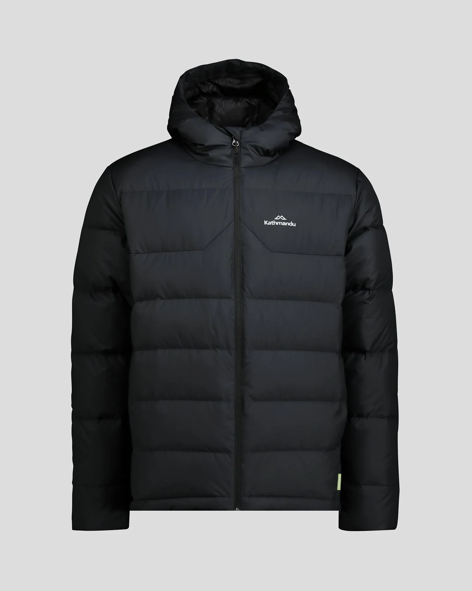Men's Epiq Hooded Down Jacket - Black/Black - Image 11