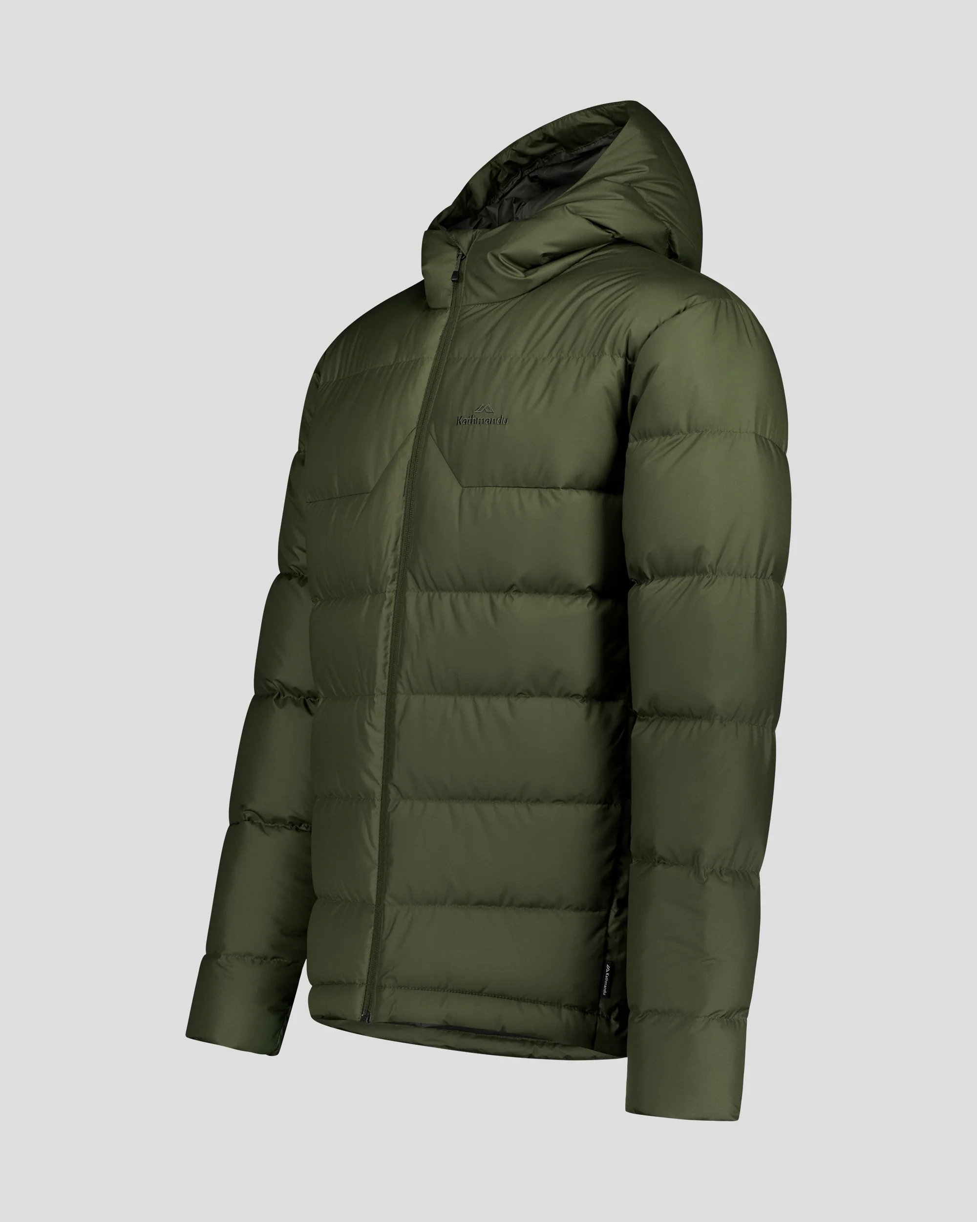 Men's Epiq Hooded Down Jacket -  Light Moss - Image 7