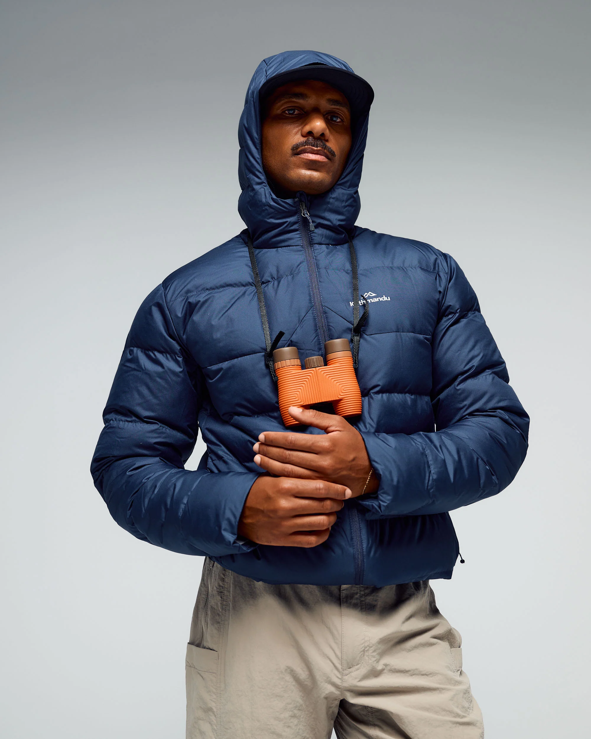Men's Epiq Hooded Down Jacket - Midnight Navy