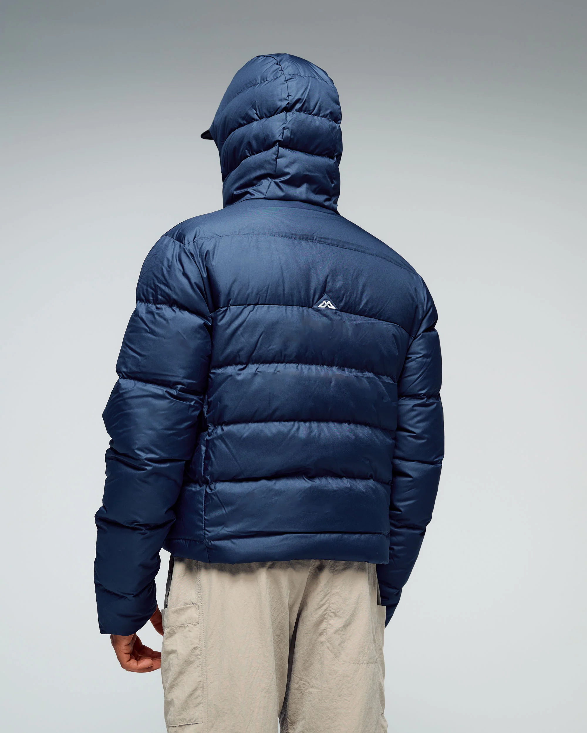 Men's Epiq Hooded Down Jacket - Midnight Navy - Image 5