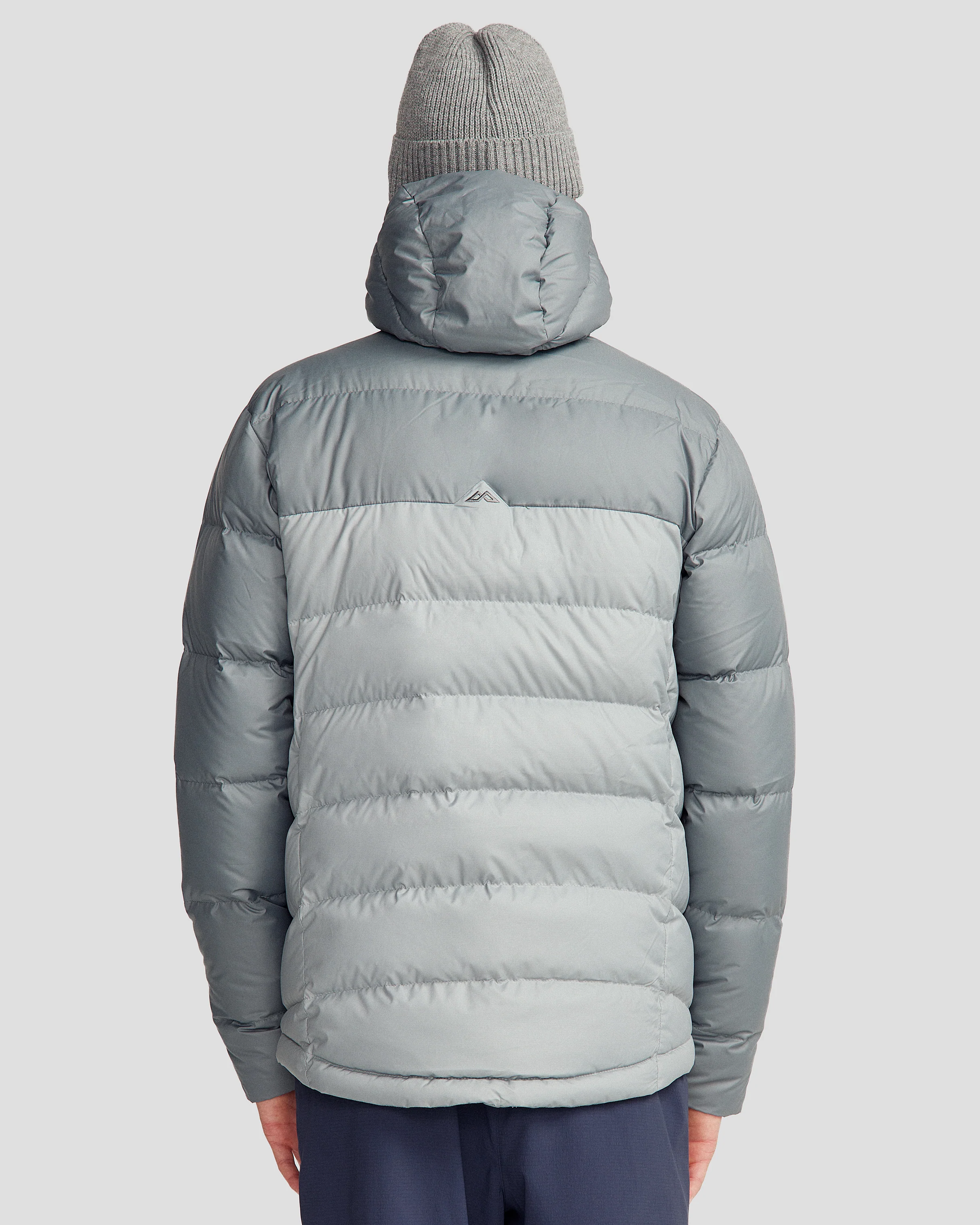 Men's Epiq Hooded Down Jacket v2 - Moon/Light Moon - Image 4