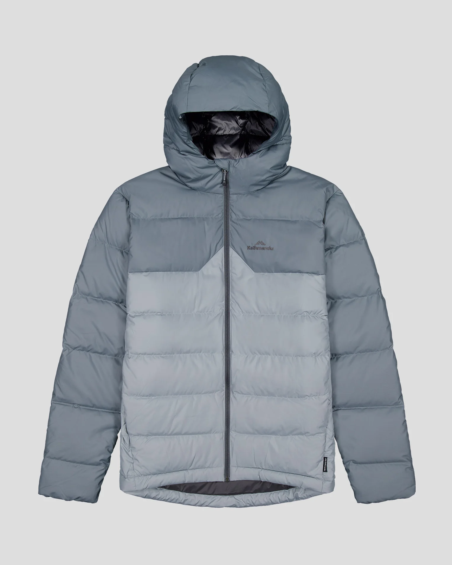 Men's Epiq Hooded Down Jacket v2 - Moon/Light Moon - Image 7