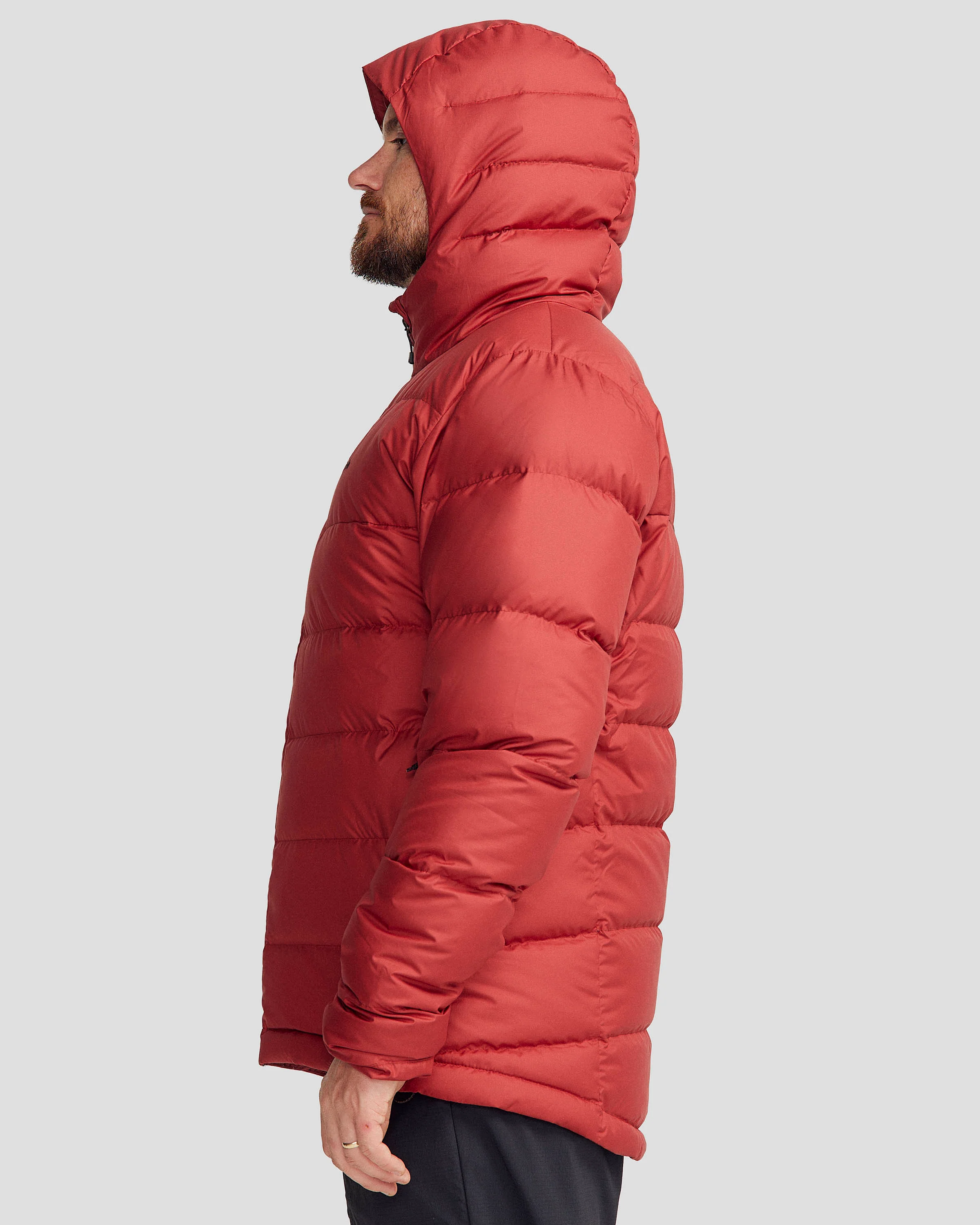 Men's Epiq Hooded Down Jacket - Pinot - Image 3