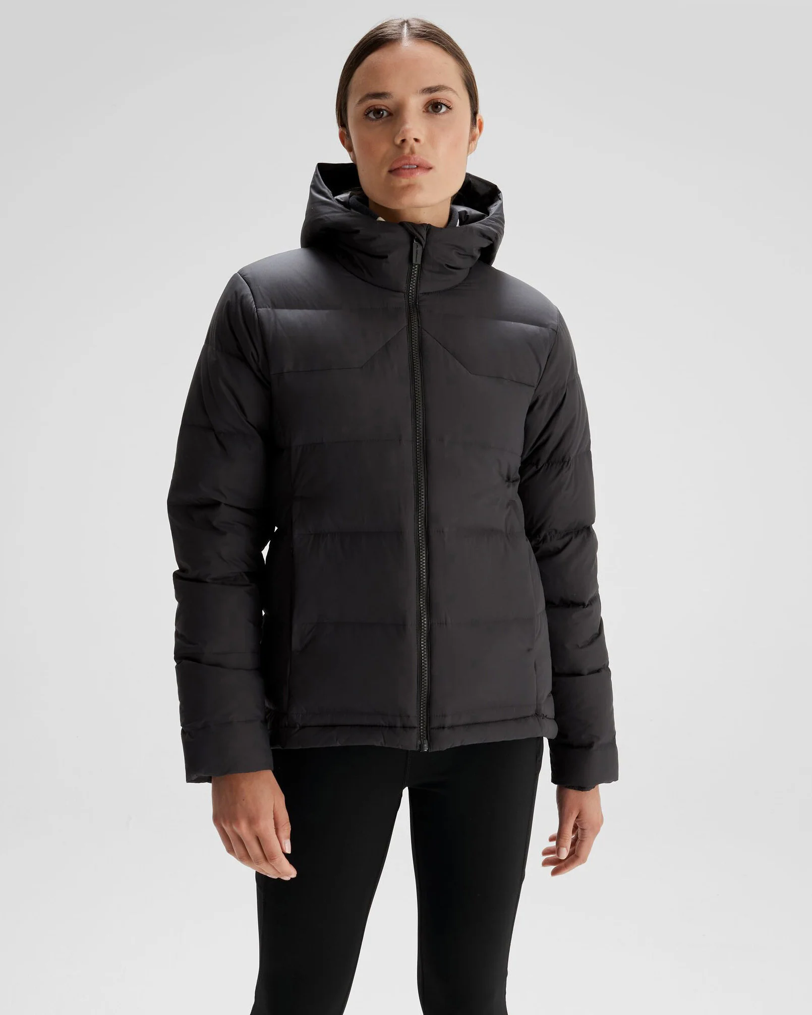 Women's Epiq SE Hooded Down Jacket  - Black - Image 2
