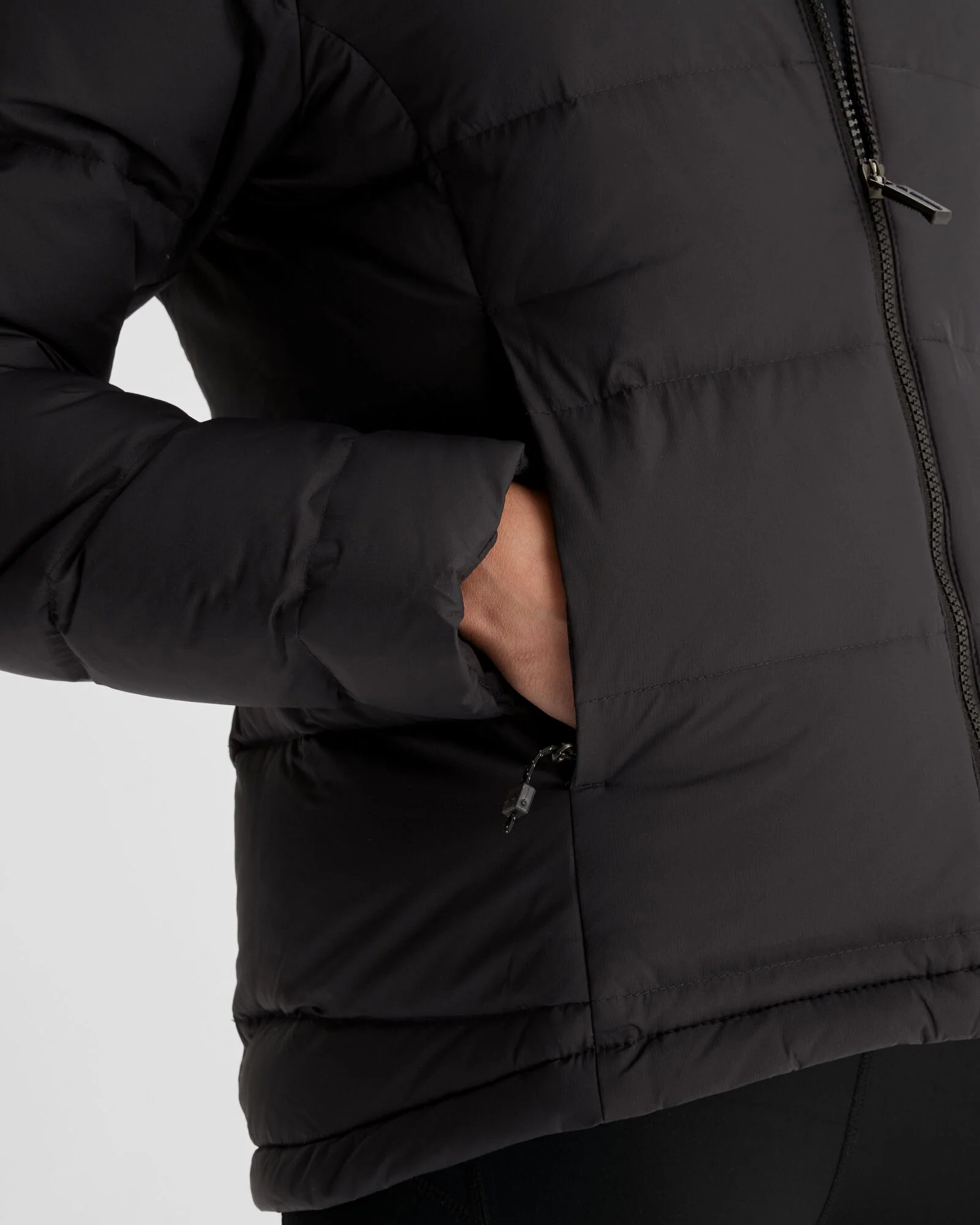 Women's Epiq SE Hooded Down Jacket  - Black - Image 7