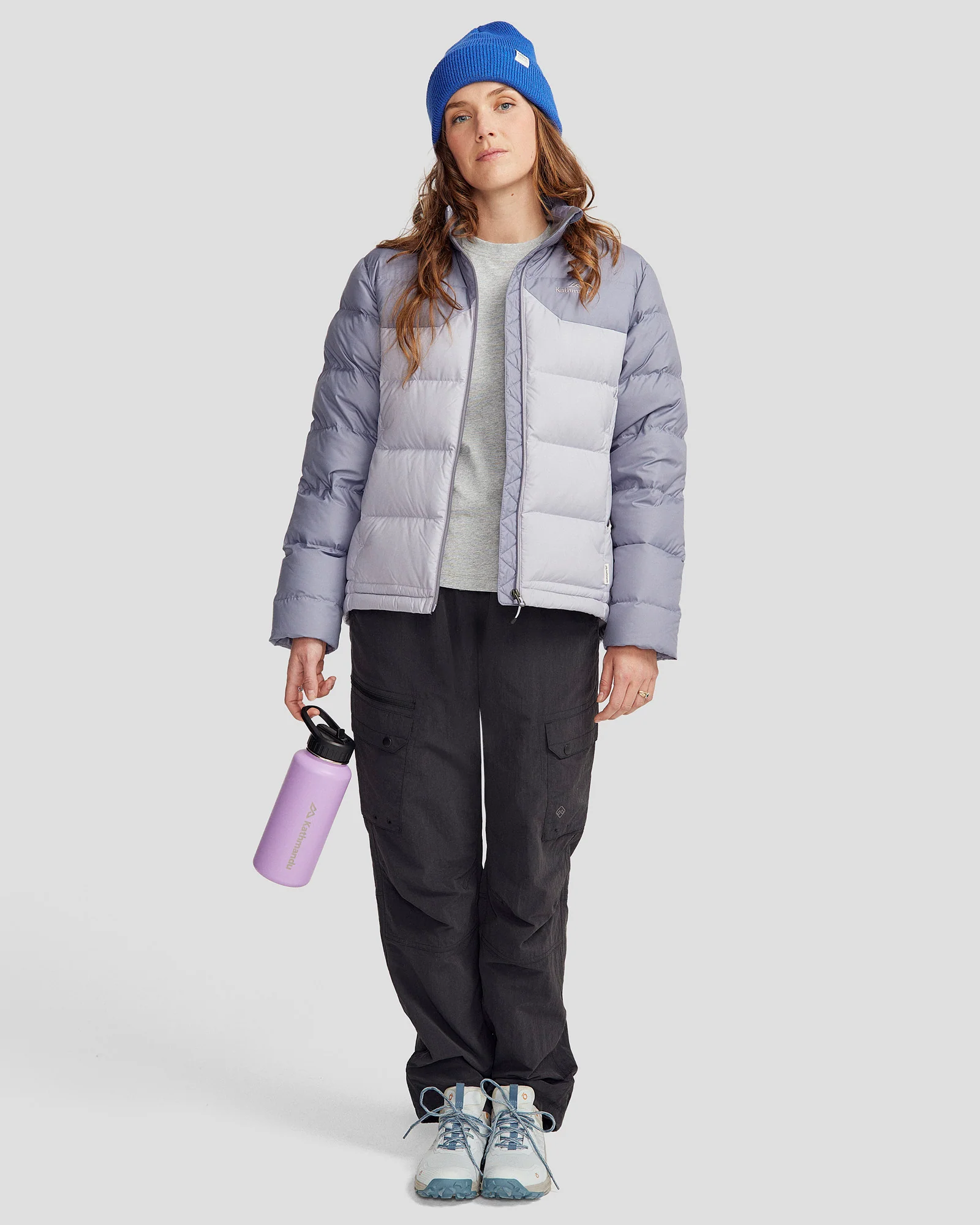 Women's Epiq Down Jacket - Dark Haze/Light Haze - Image 2