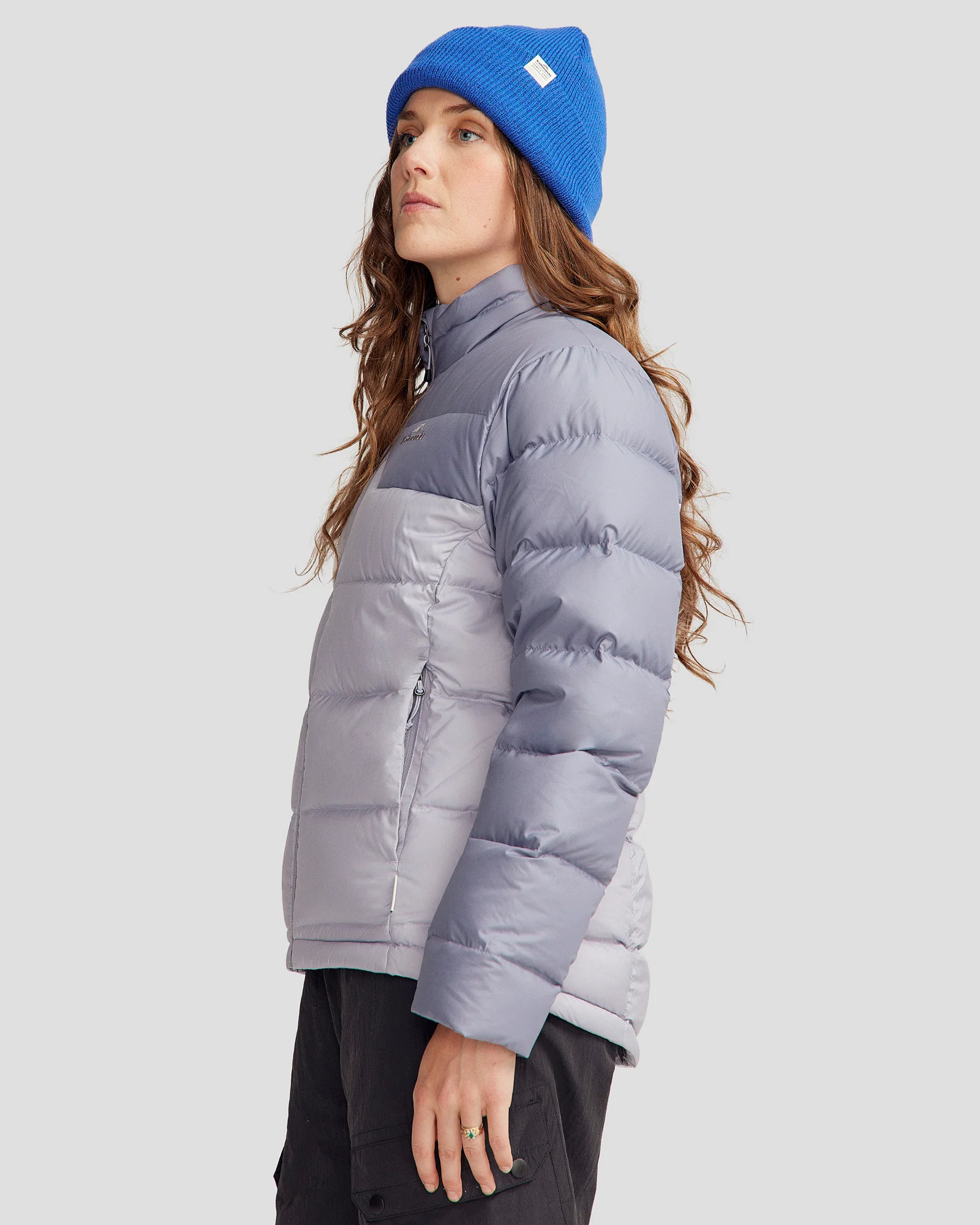Women's Epiq Down Jacket - Dark Haze/Light Haze - Image 3