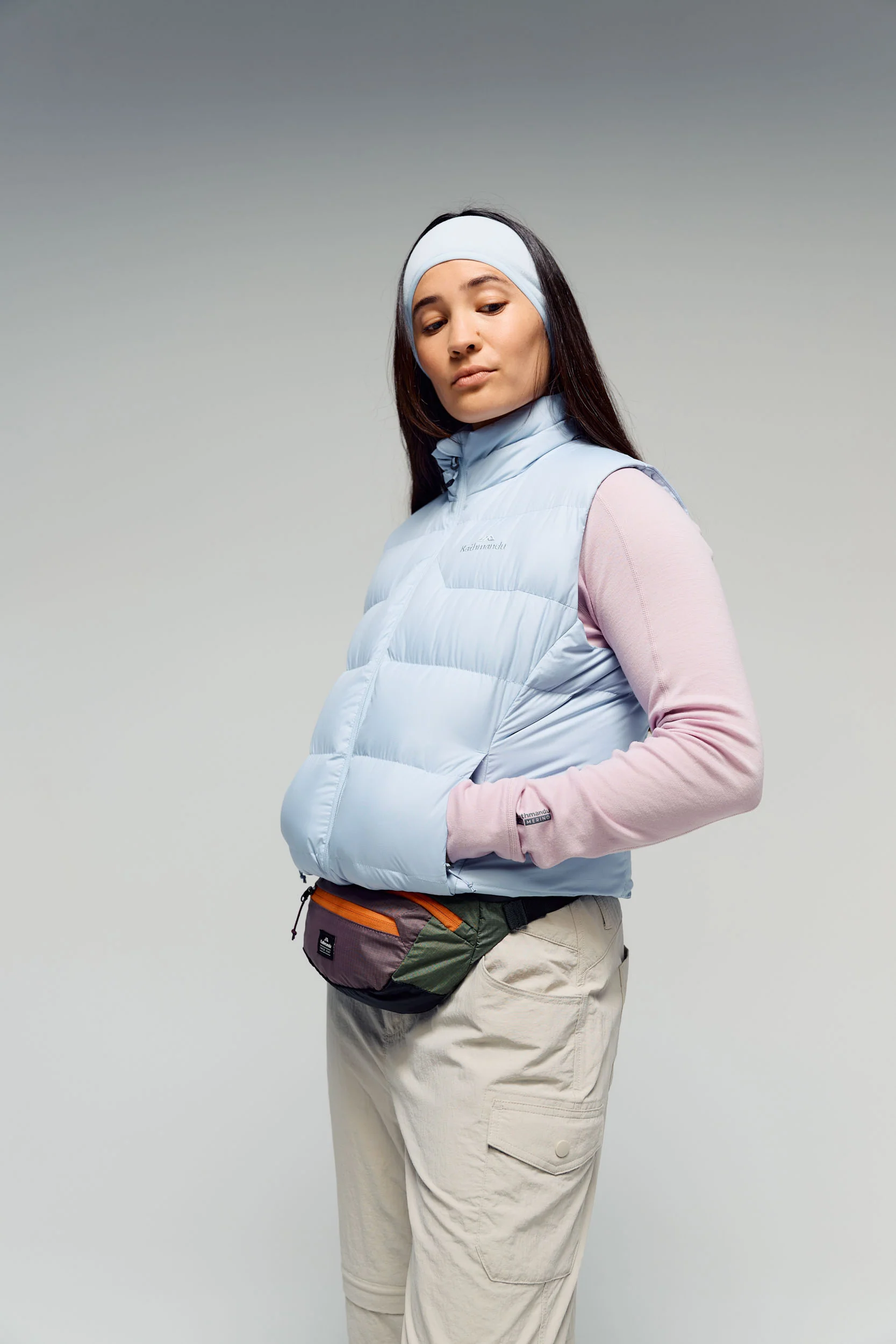 Women's Epiq Down Vest -  Tech Blue - Image 3