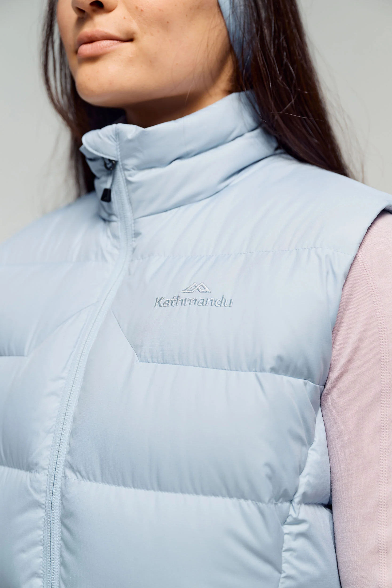 Women's Epiq Down Vest -  Tech Blue - Image 6