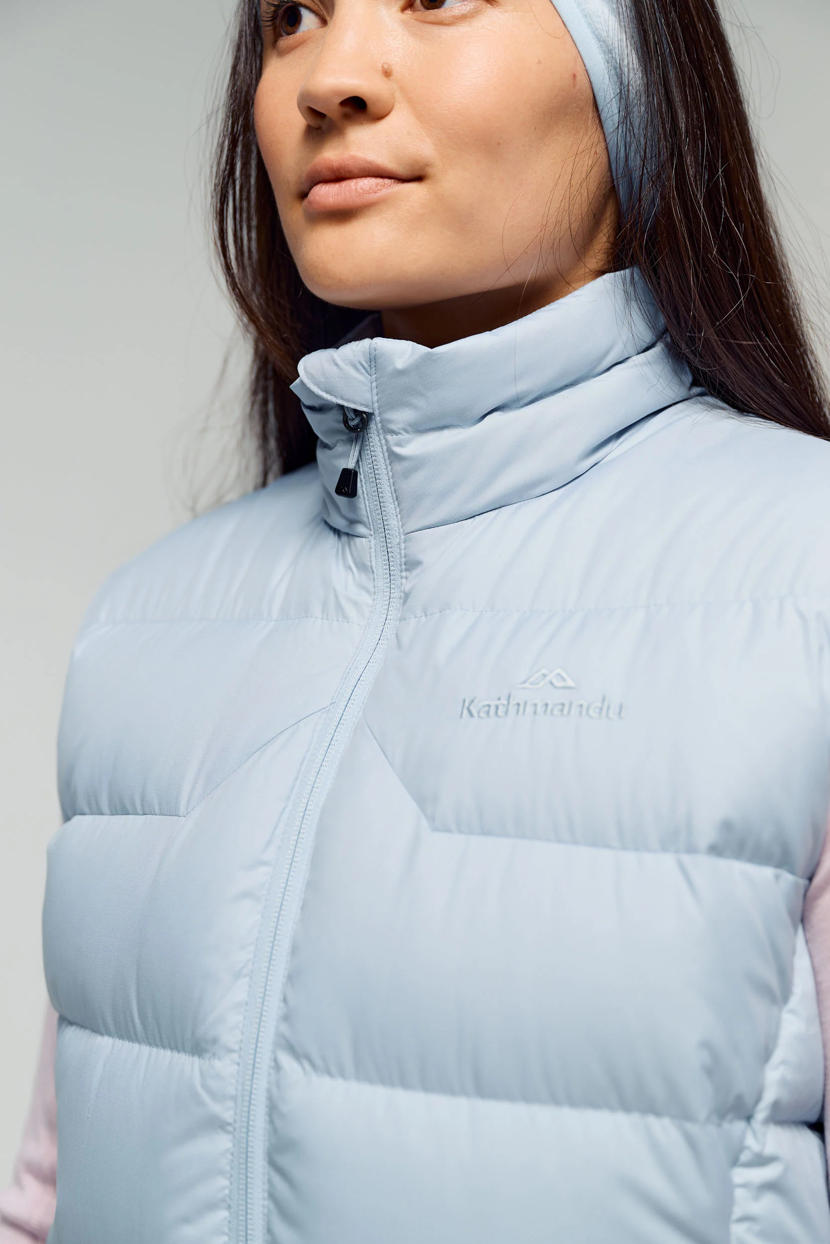 Women's Epiq Down Vest -  Tech Blue - Image 7