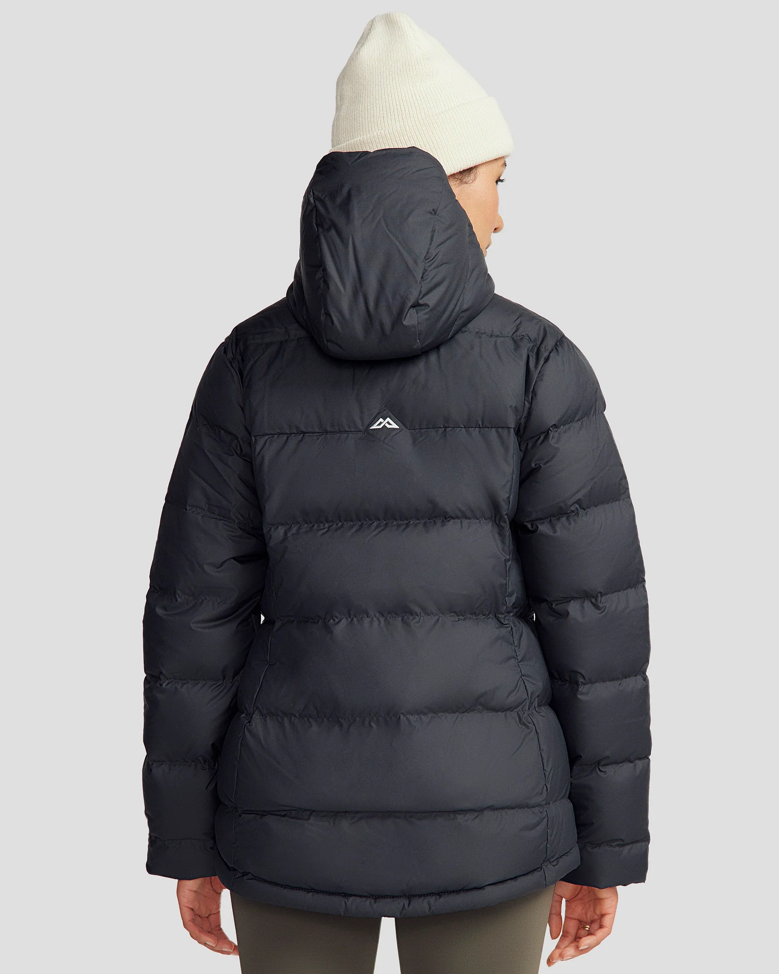 Women's Epiq Hooded Down Jacket - Black - Image 4