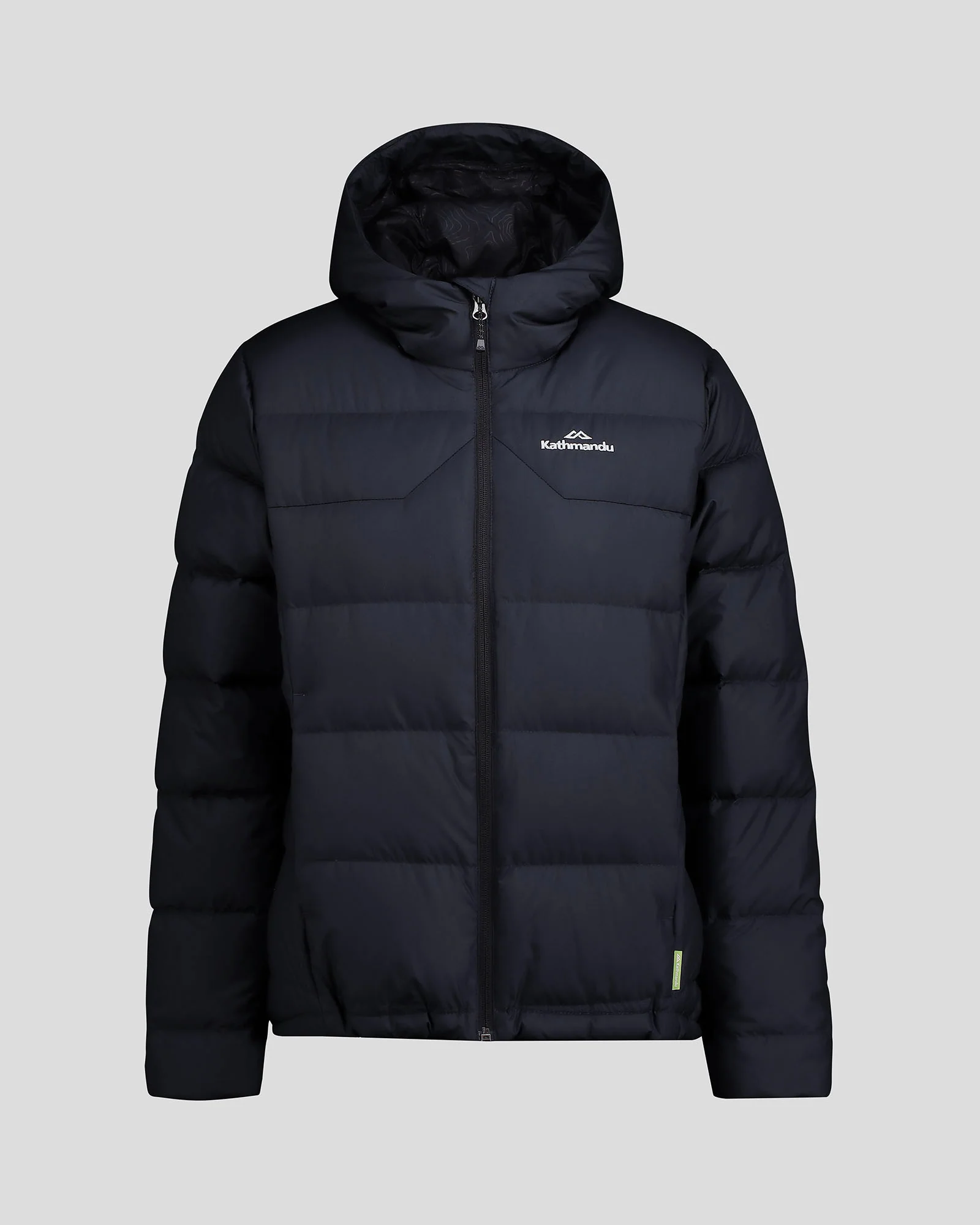 Women's Epiq Hooded Down Jacket - Black/Black - Image 5
