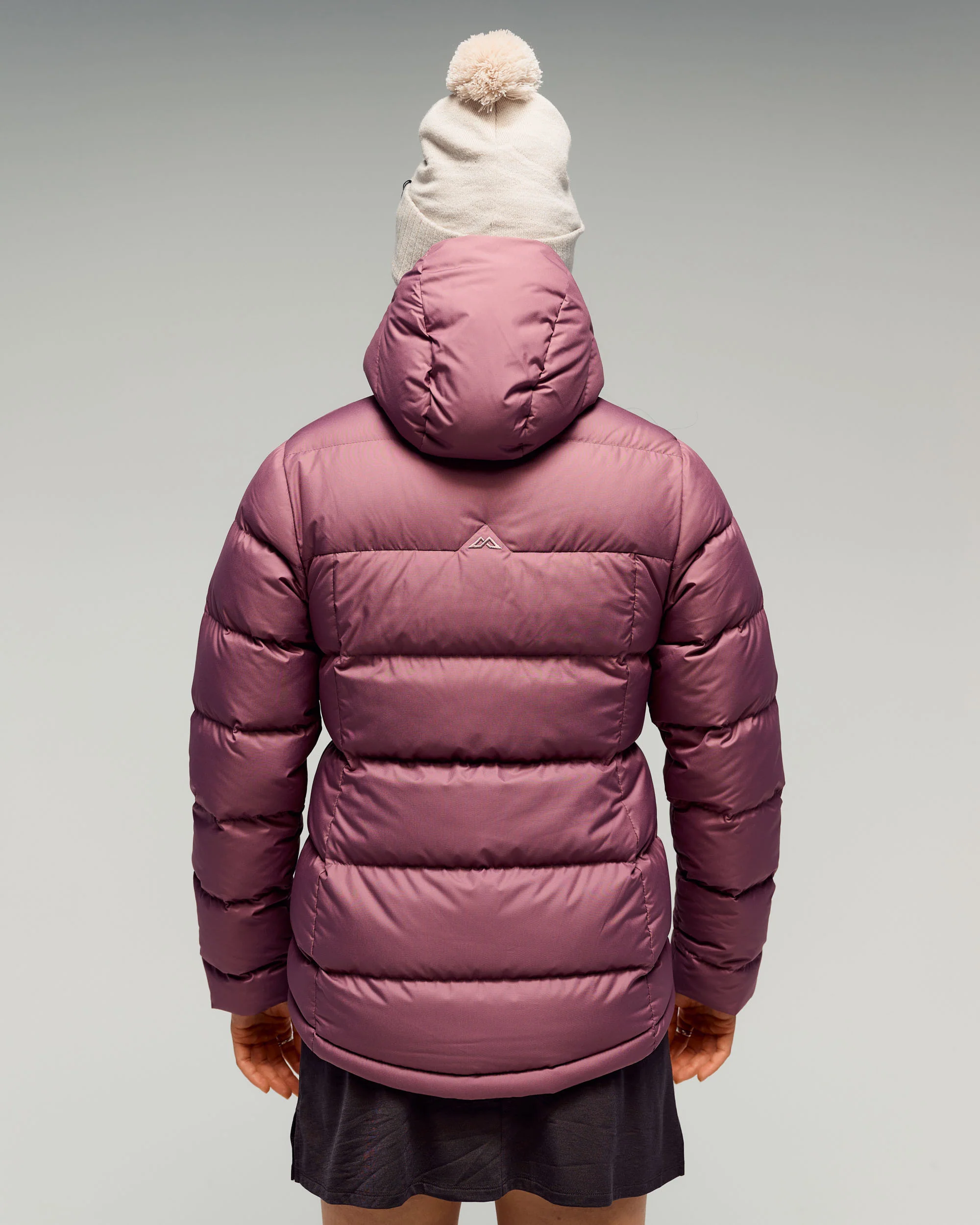 Women's Epiq Hooded Down Jacket -  Dark Thistle - Image 5