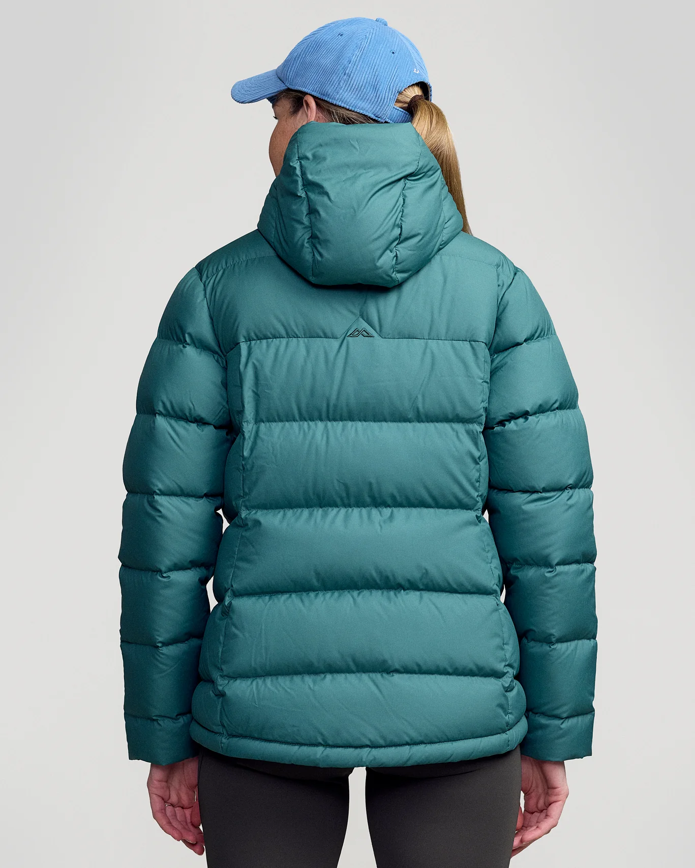 Women's Epiq Hooded Down Jacket - Light Forest - Image 4