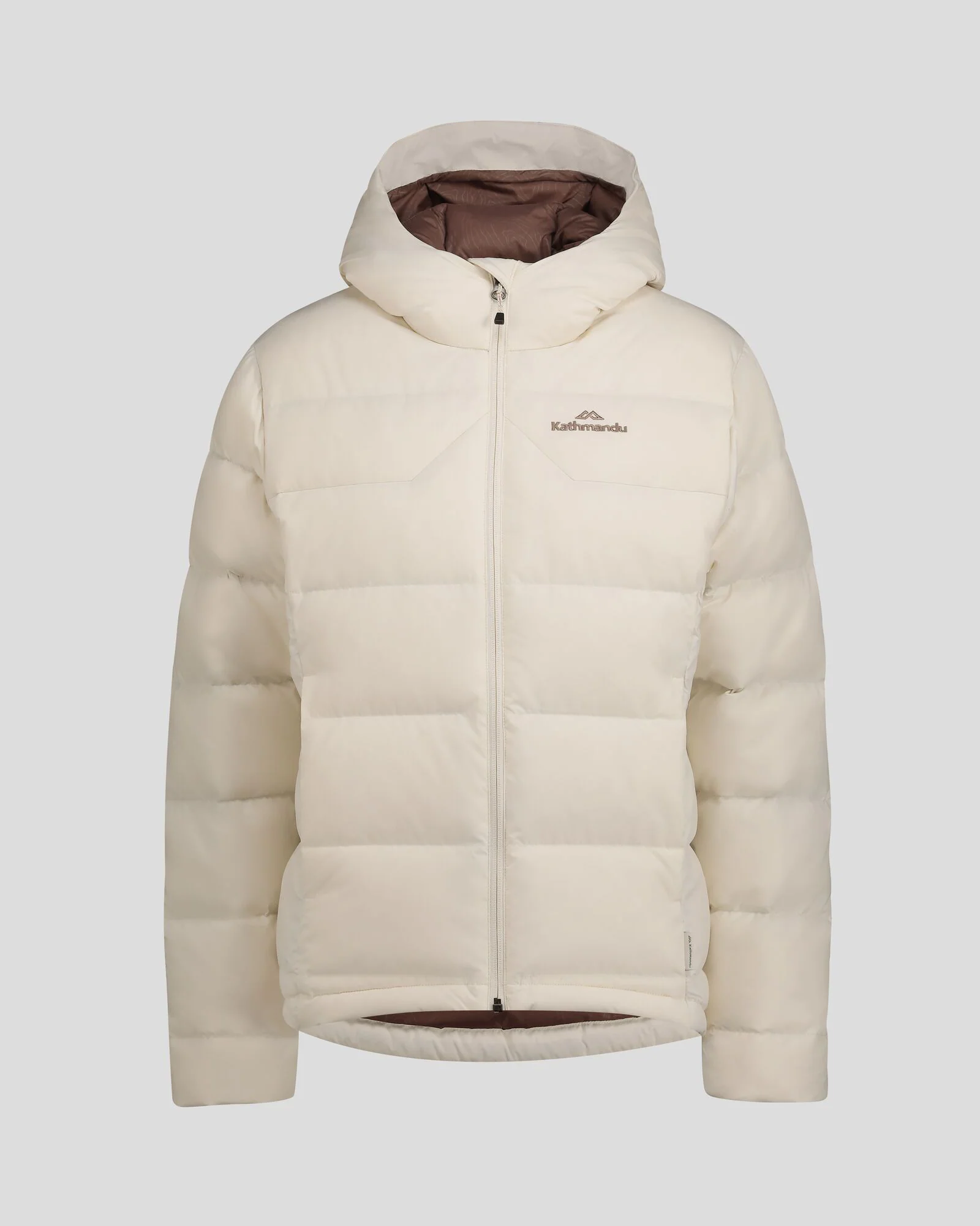 Women's Epiq Hooded Down Jacket - Natural - Image 9