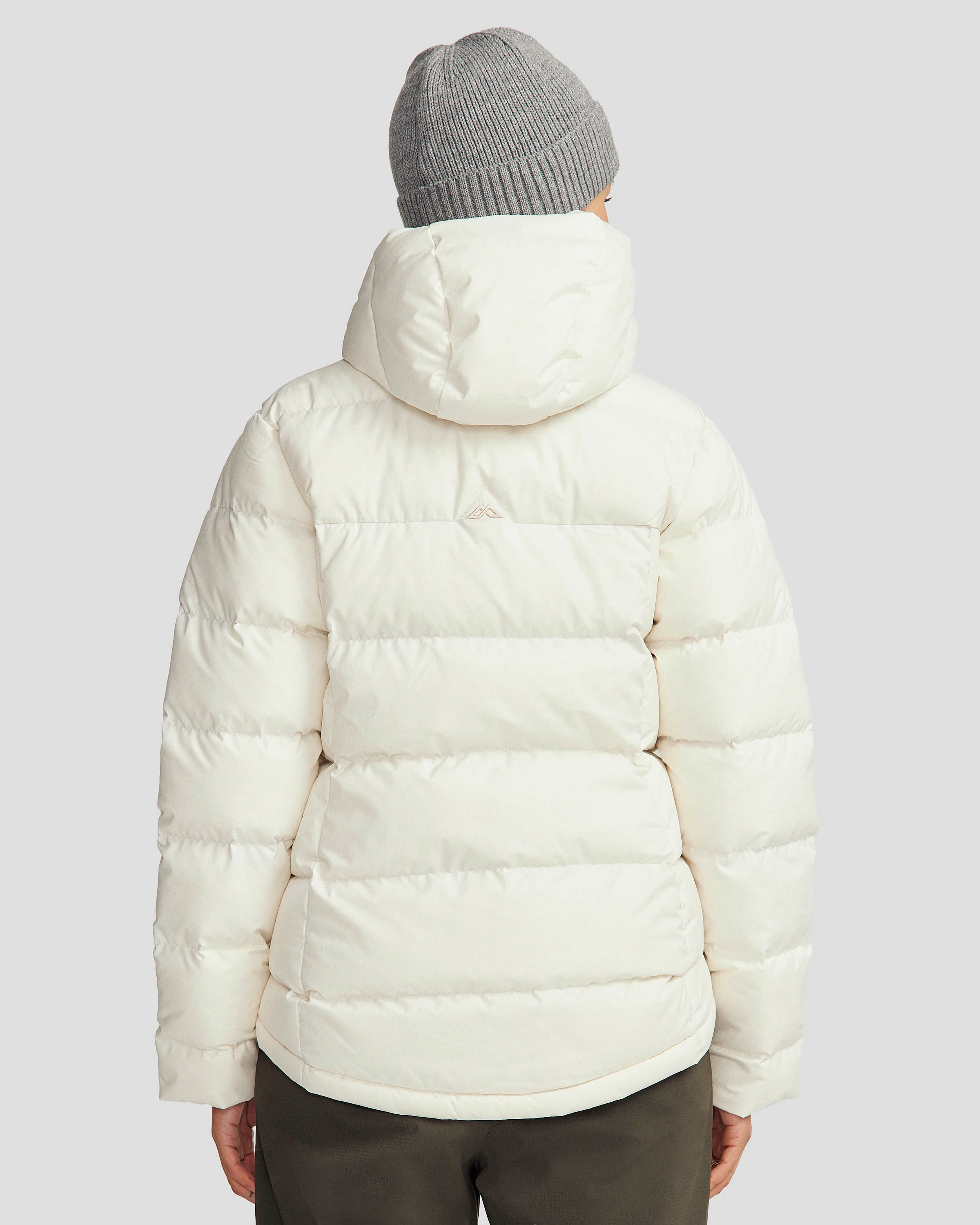 Women's Epiq Hooded Down Jacket - Natural/Mineral - Image 4