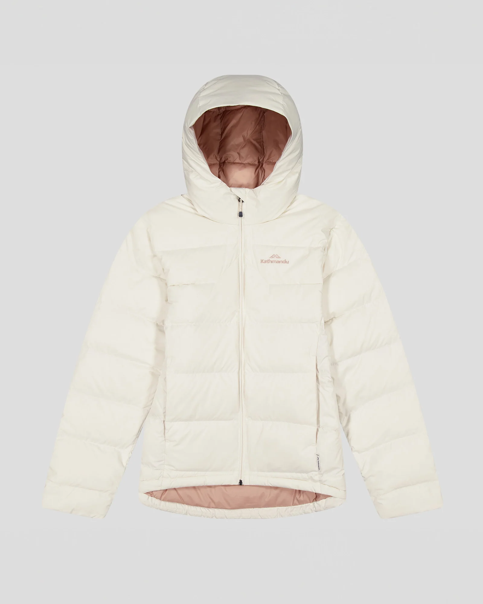 Women's Epiq Hooded Down Jacket - Natural/Mineral - Image 7